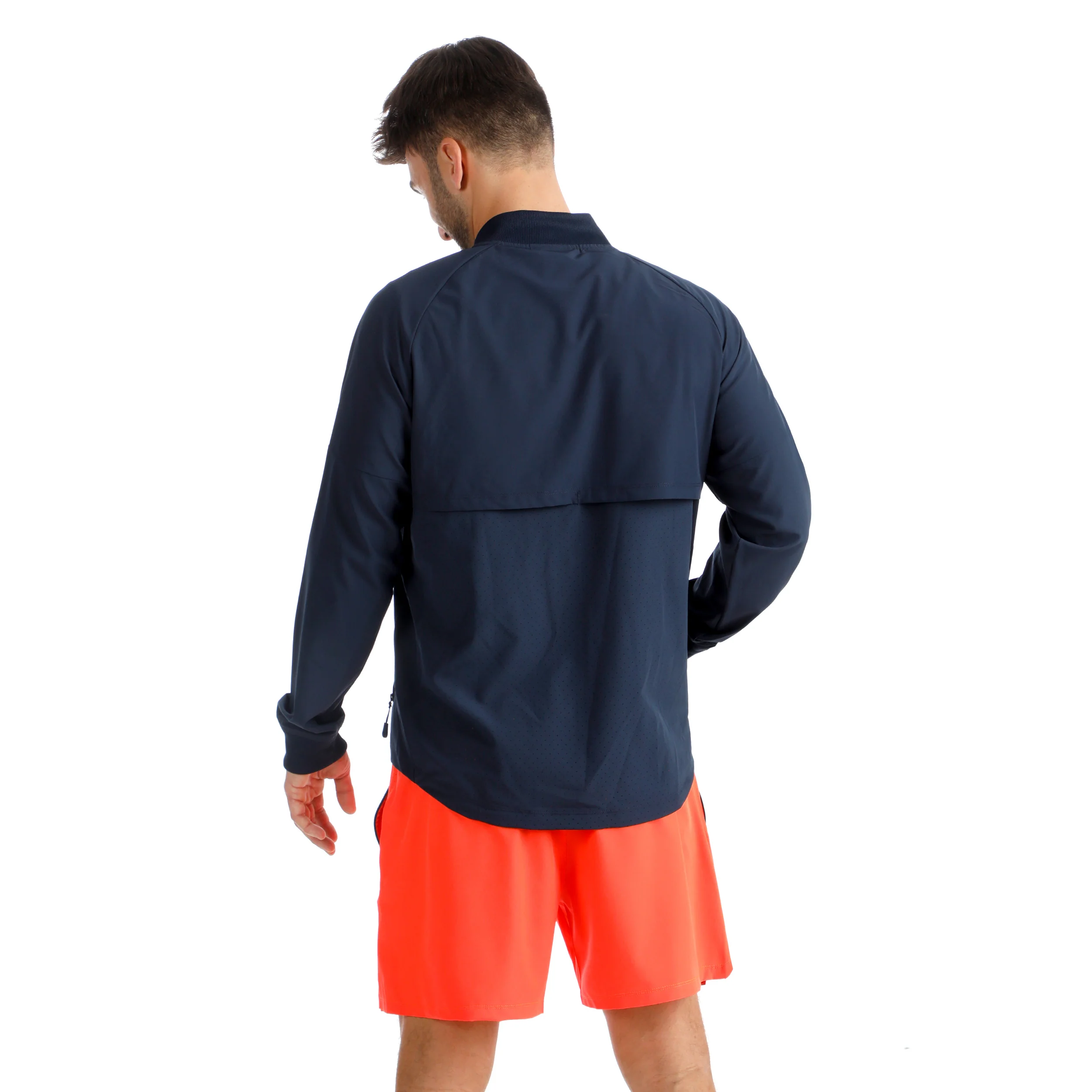 Solid  Trainingsjacke Herren-dunkelblau - Image 7