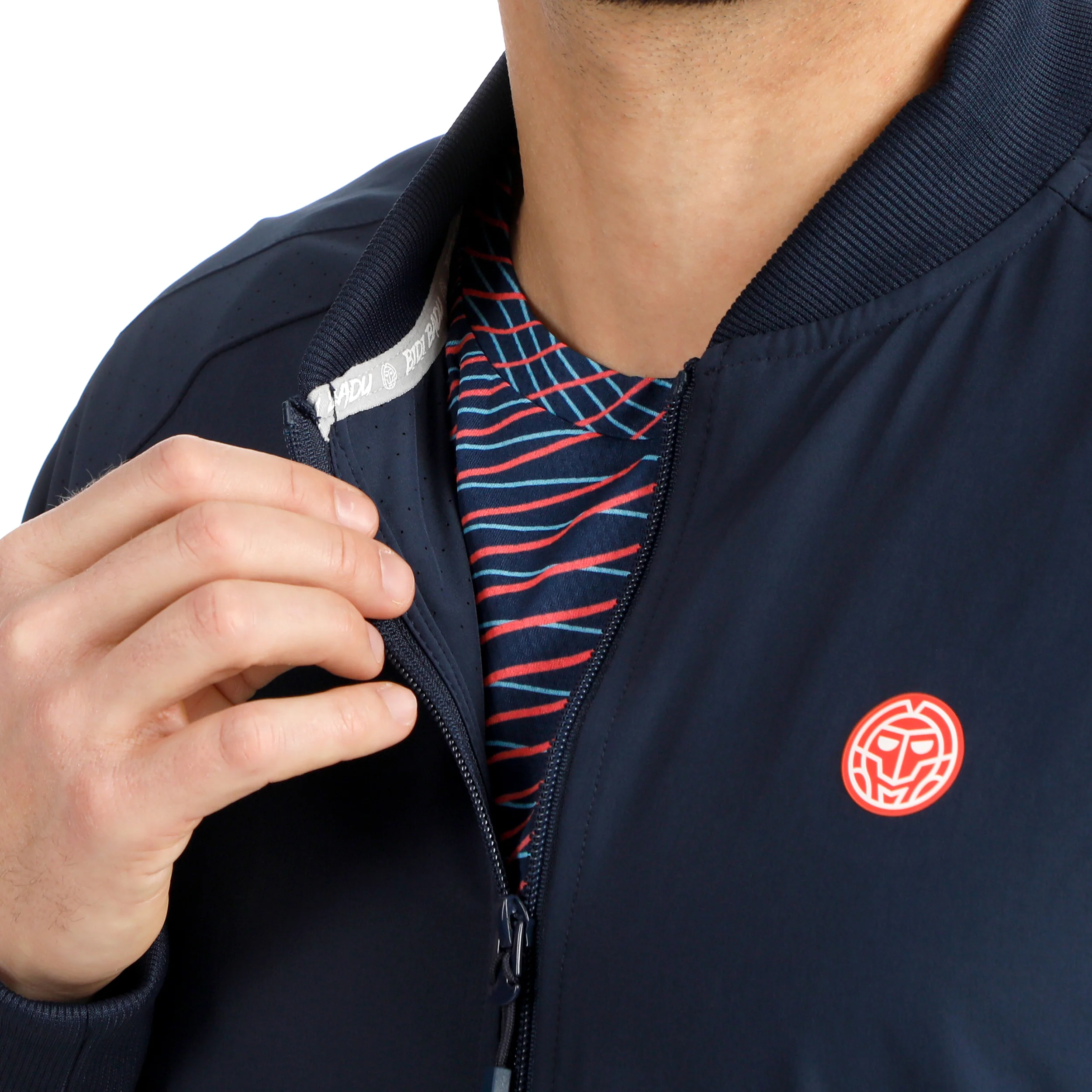 Solid  Trainingsjacke Herren-dunkelblau - Image 9