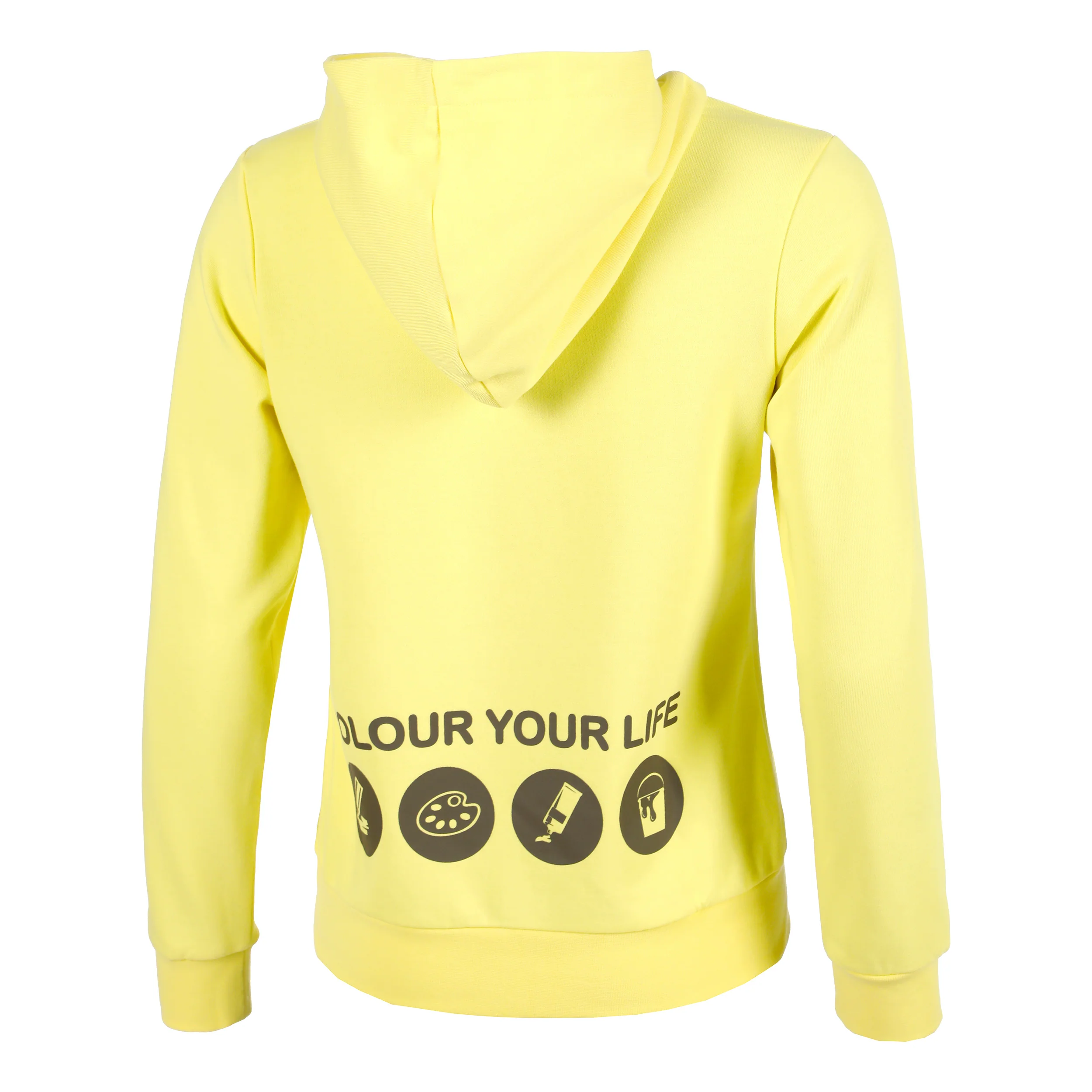 Spectrum Chill Hoody Damen-Gelb - Image 2