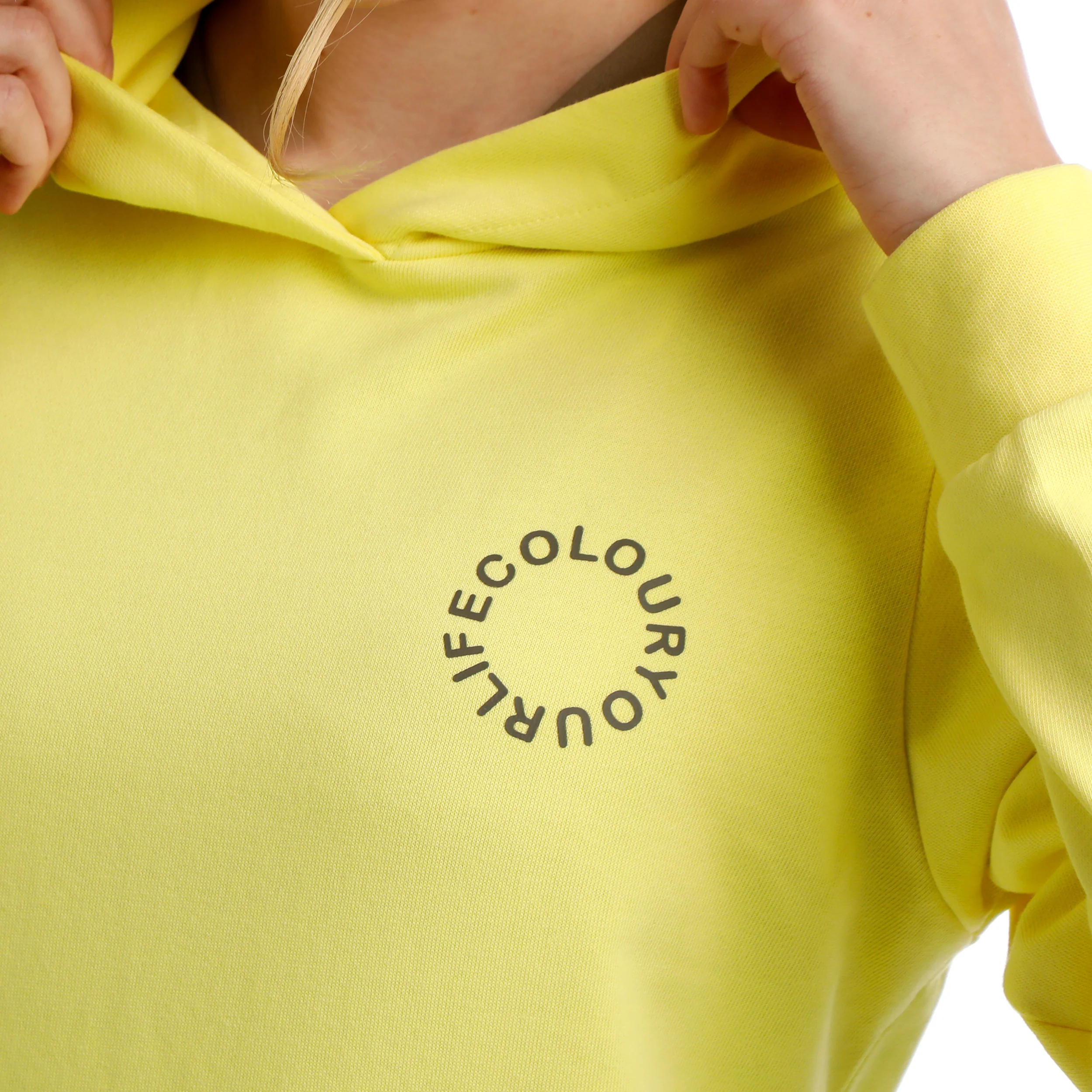 Spectrum Chill Hoody Damen-Gelb - Image 8