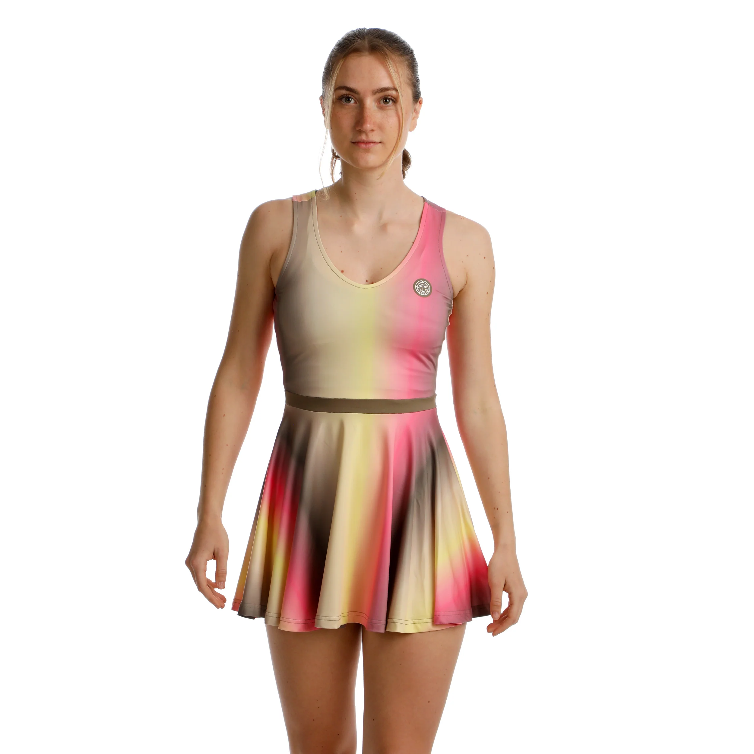 Spectrum Kleid Damen-Braun,Gelb - Image 6