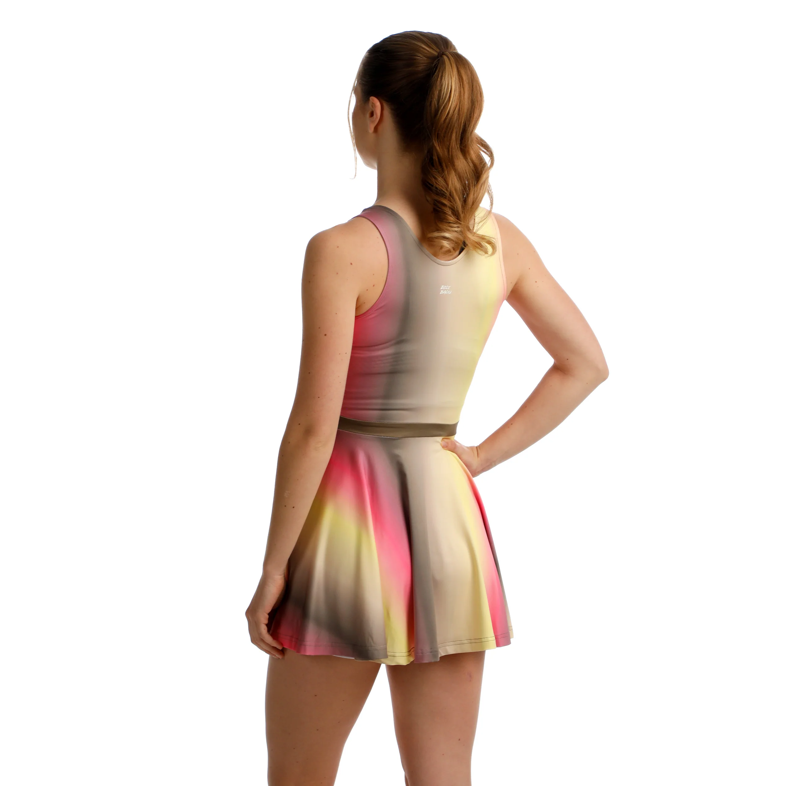 Spectrum Kleid Damen-Braun,Gelb - Image 7