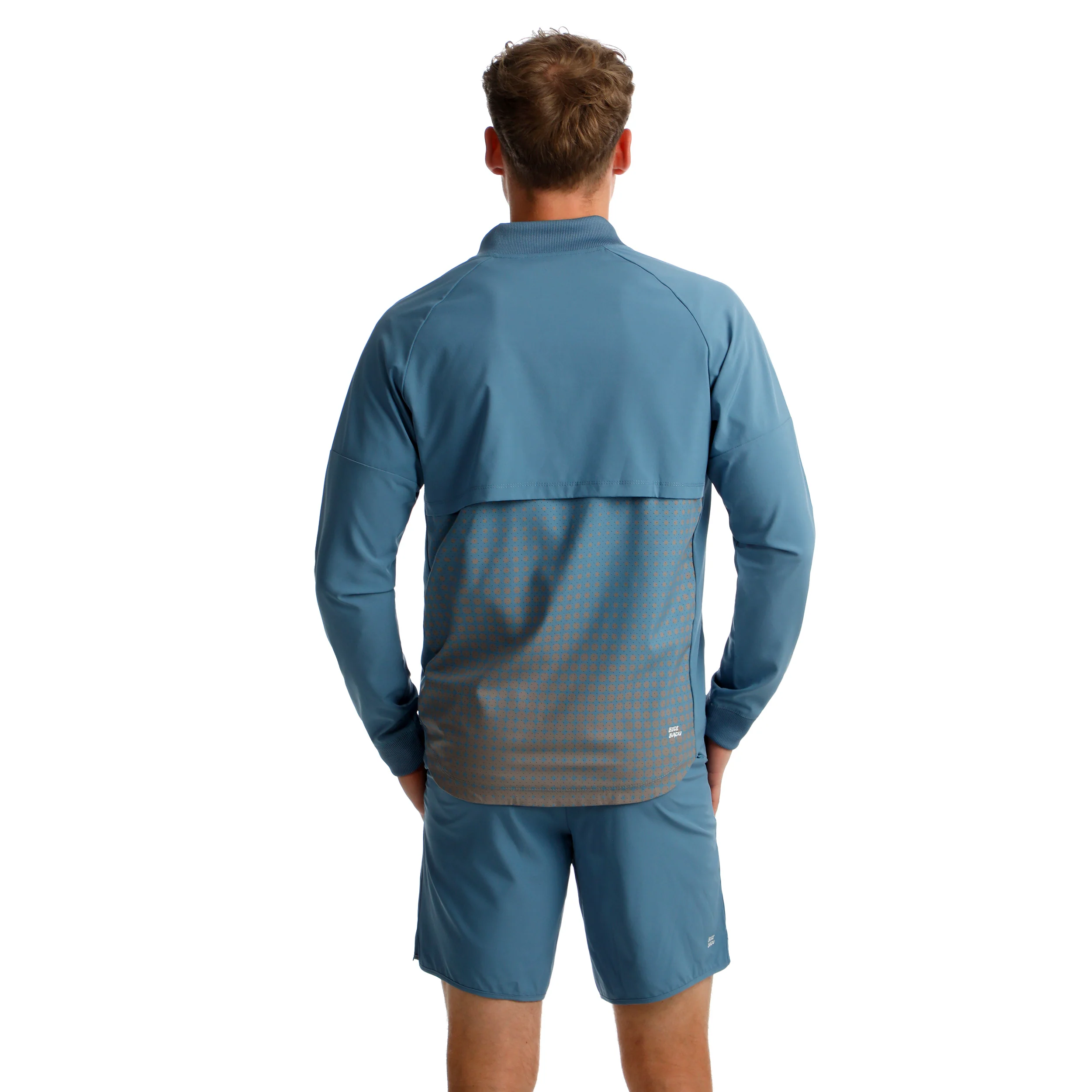 Spectrum Printed Trainingsjacke Herren-Blau - Image 7