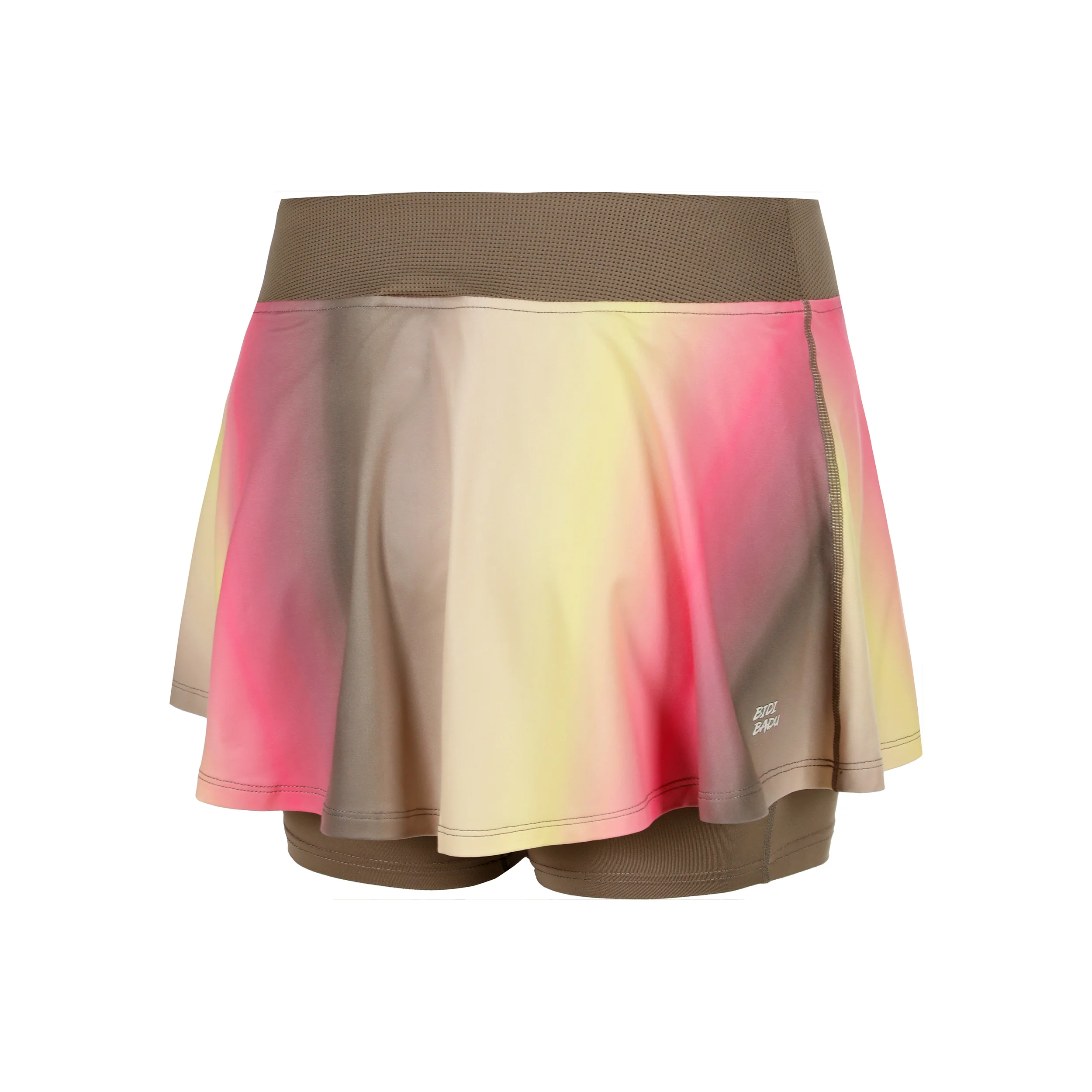 Spectrum Printed Wavy Rock Damen-Braun,Gelb - Image 2