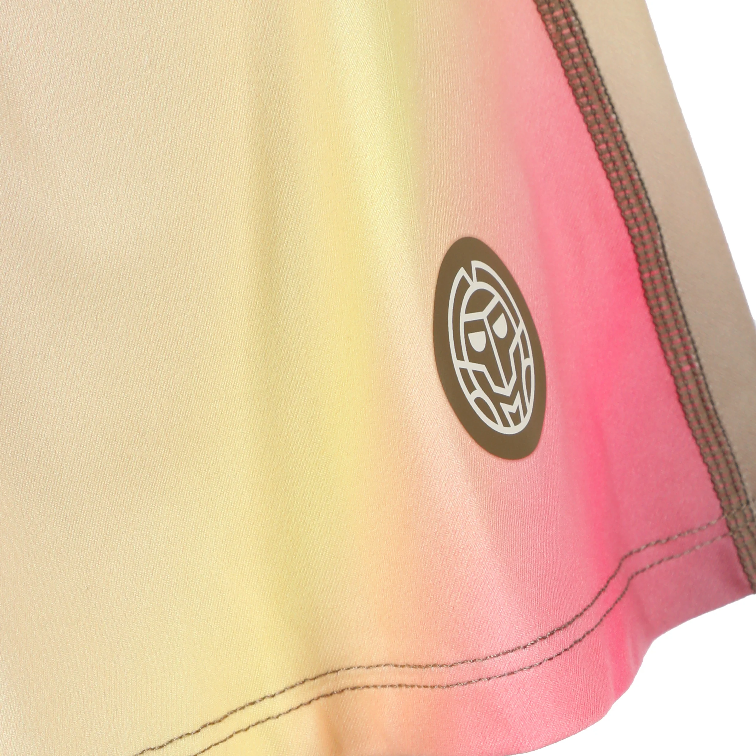 Spectrum Printed Wavy Rock Damen-Braun,Gelb - Image 3
