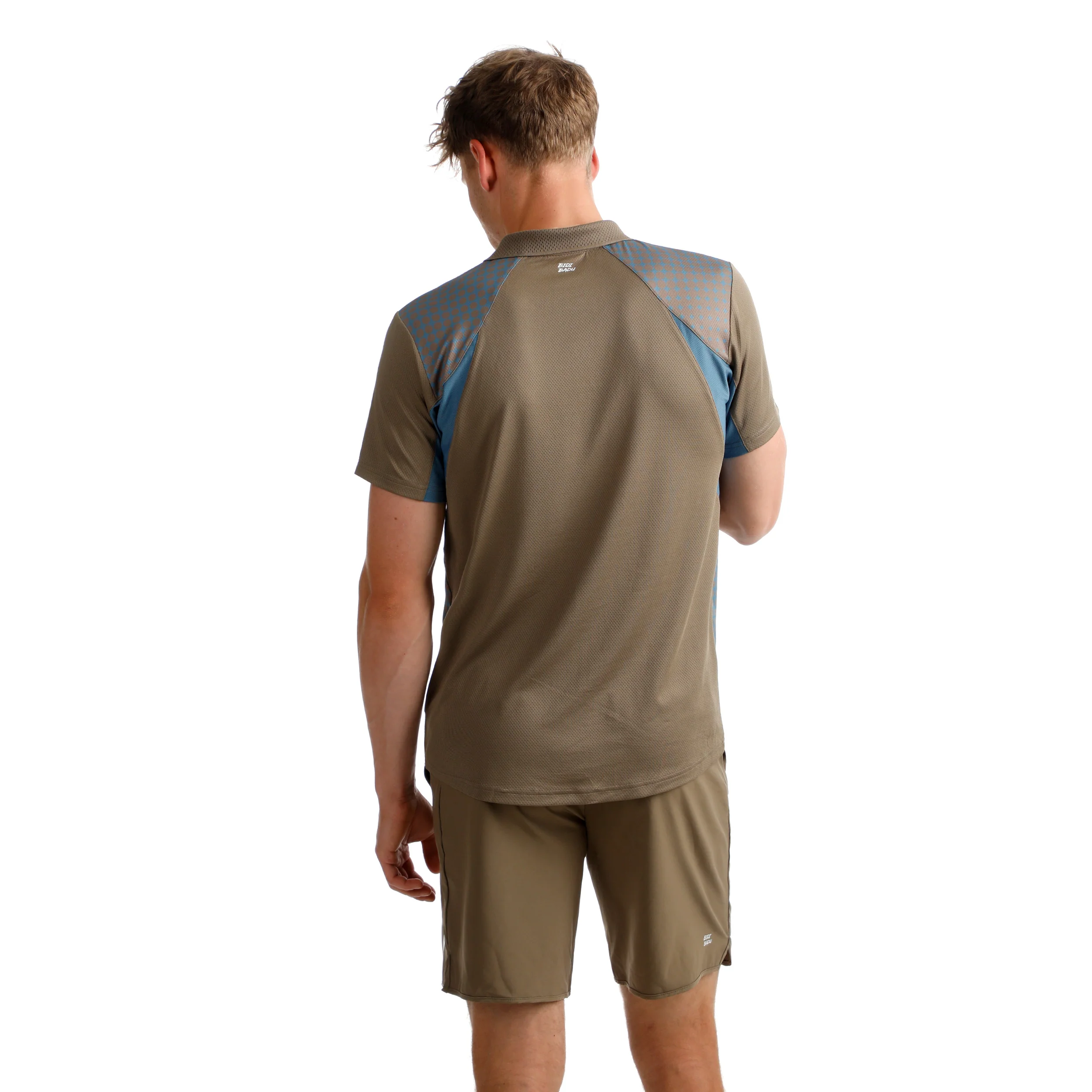 Spectrum Spirit Polo Herren-Braun,Blau - Image 6