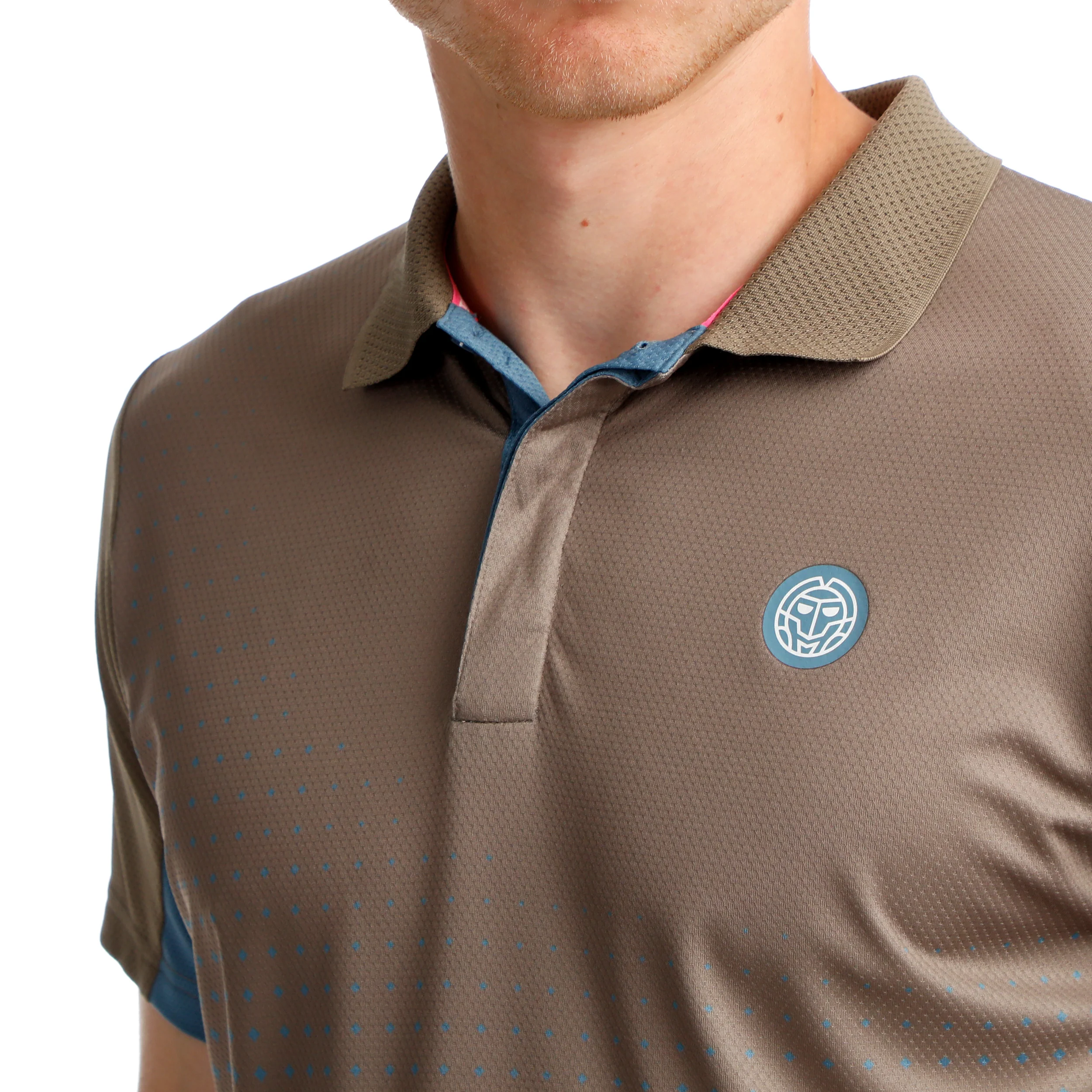 Spectrum Spirit Polo Herren-Braun,Blau - Image 8