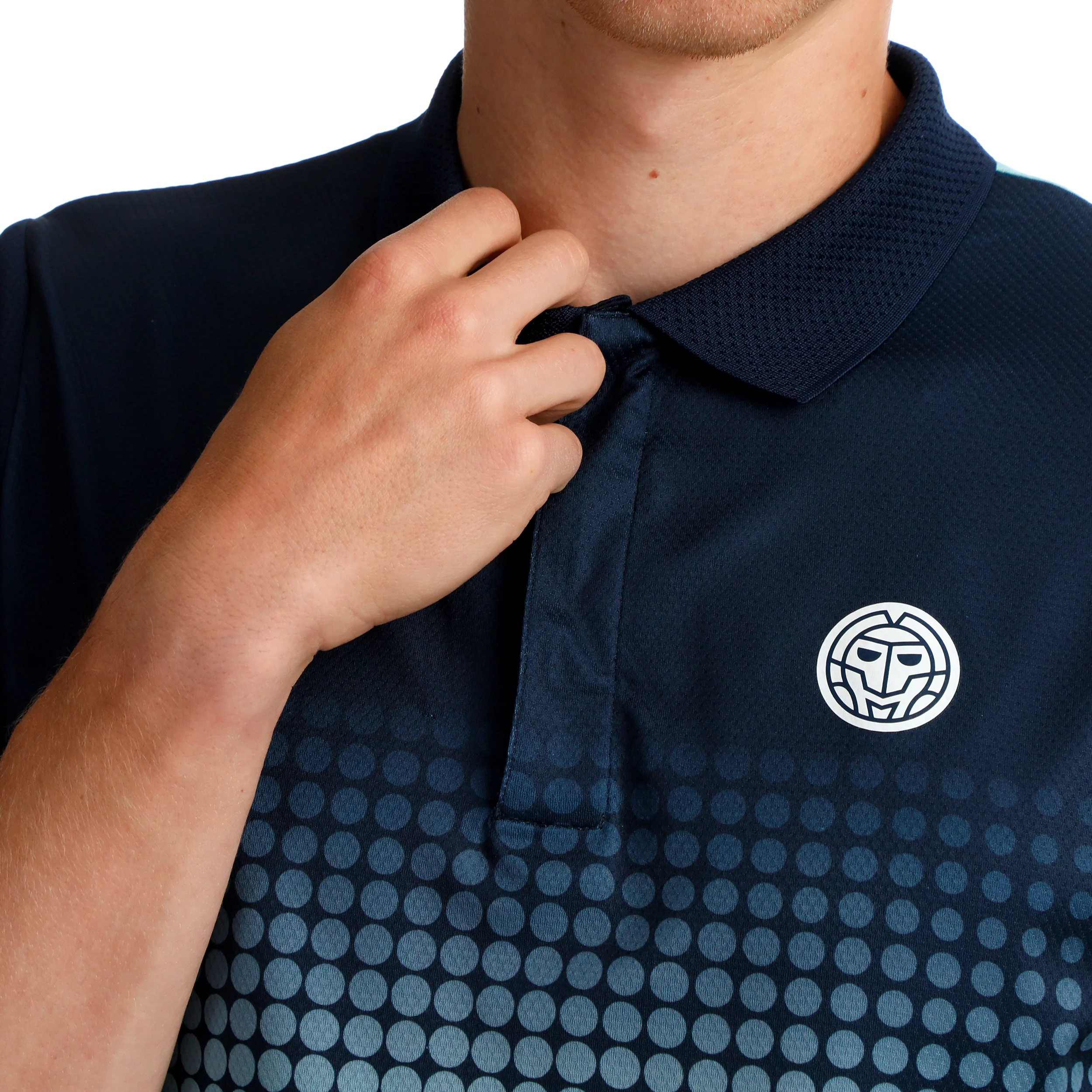 Spectrum Spirit Polo Herren-Hellblau,Dunkelblau - Image 7