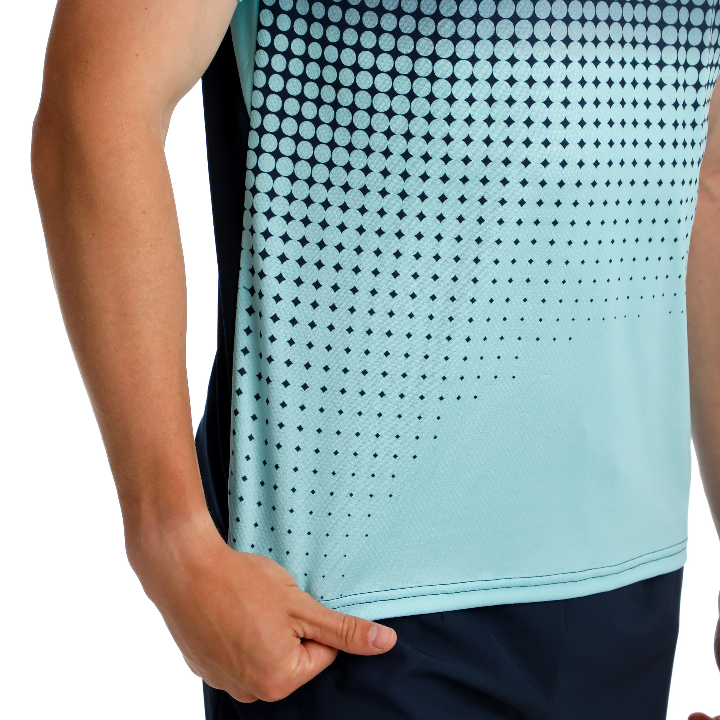 Spectrum Spirit Polo Herren-Hellblau,Dunkelblau - Image 9