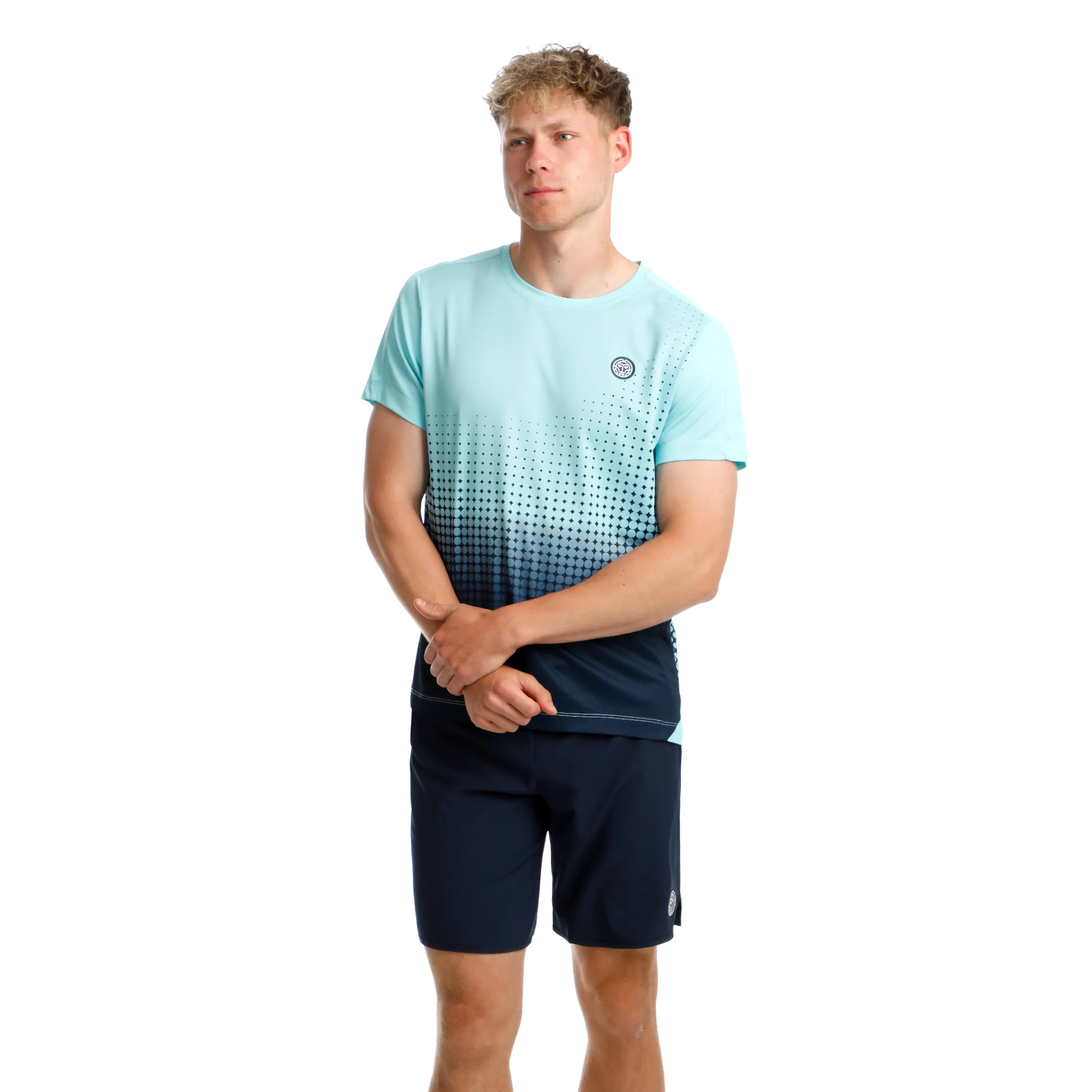 Spectrum T-Shirt Herren-Hellblau,Dunkelblau - Image 5