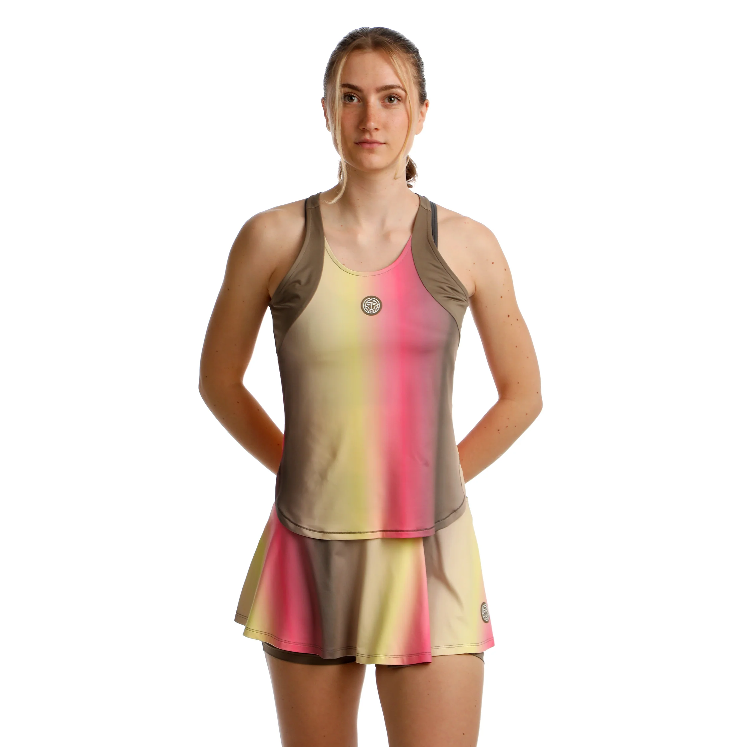 Spectrum Tank-Top Damen-Braun,Gelb - Image 5