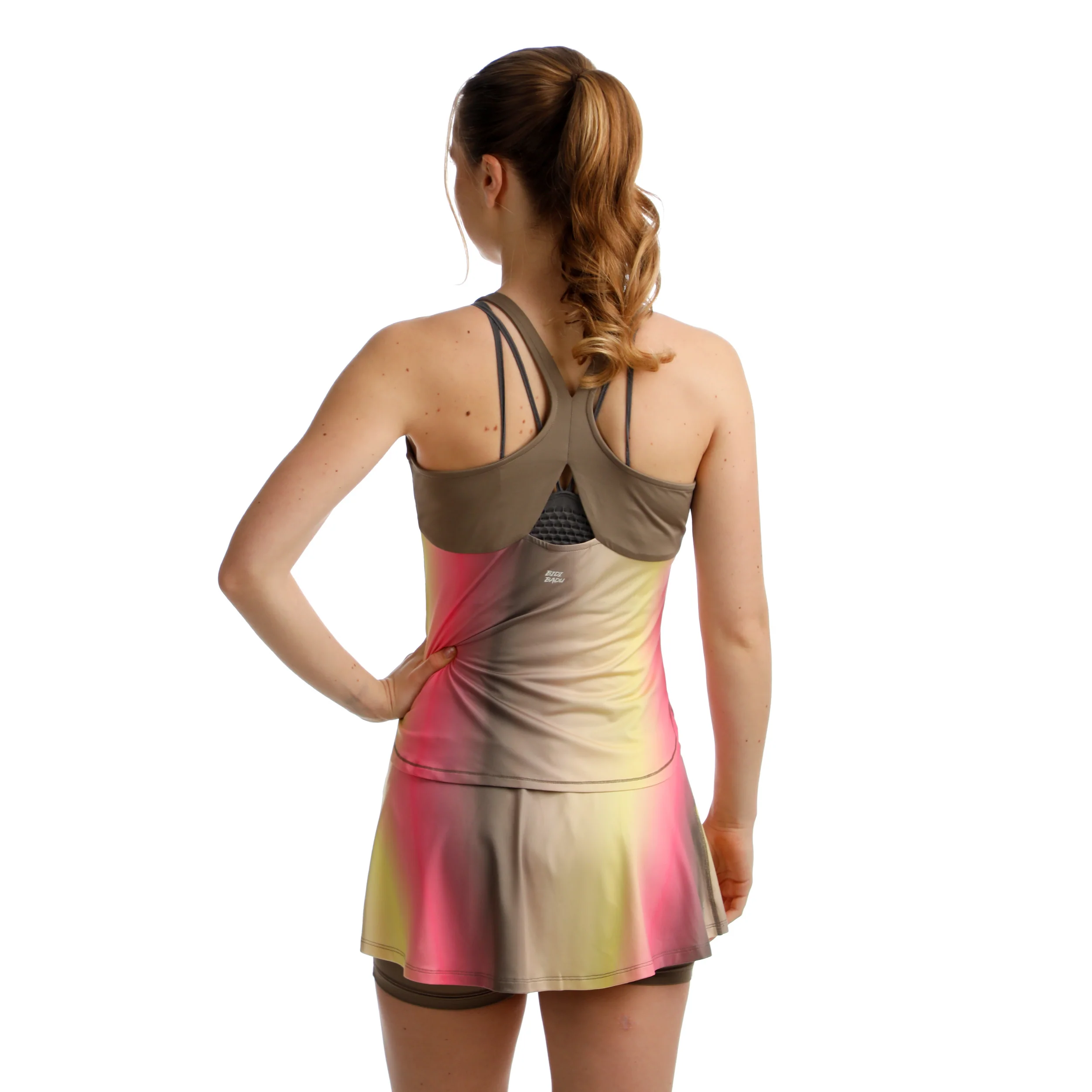 Spectrum Tank-Top Damen-Braun,Gelb - Image 6