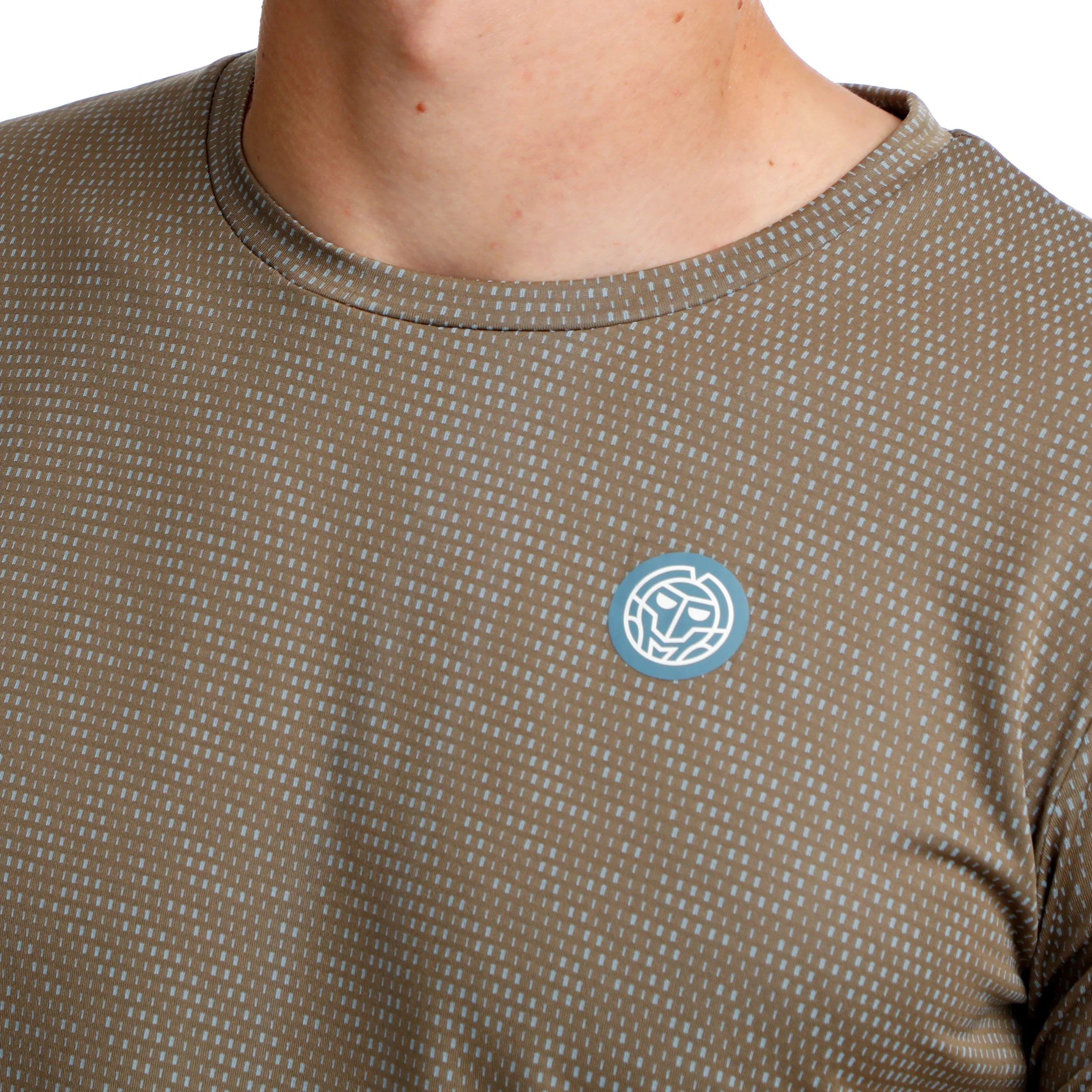 Spectrum Two Colored T-Shirt Herren-Braun,Blau - Image 7