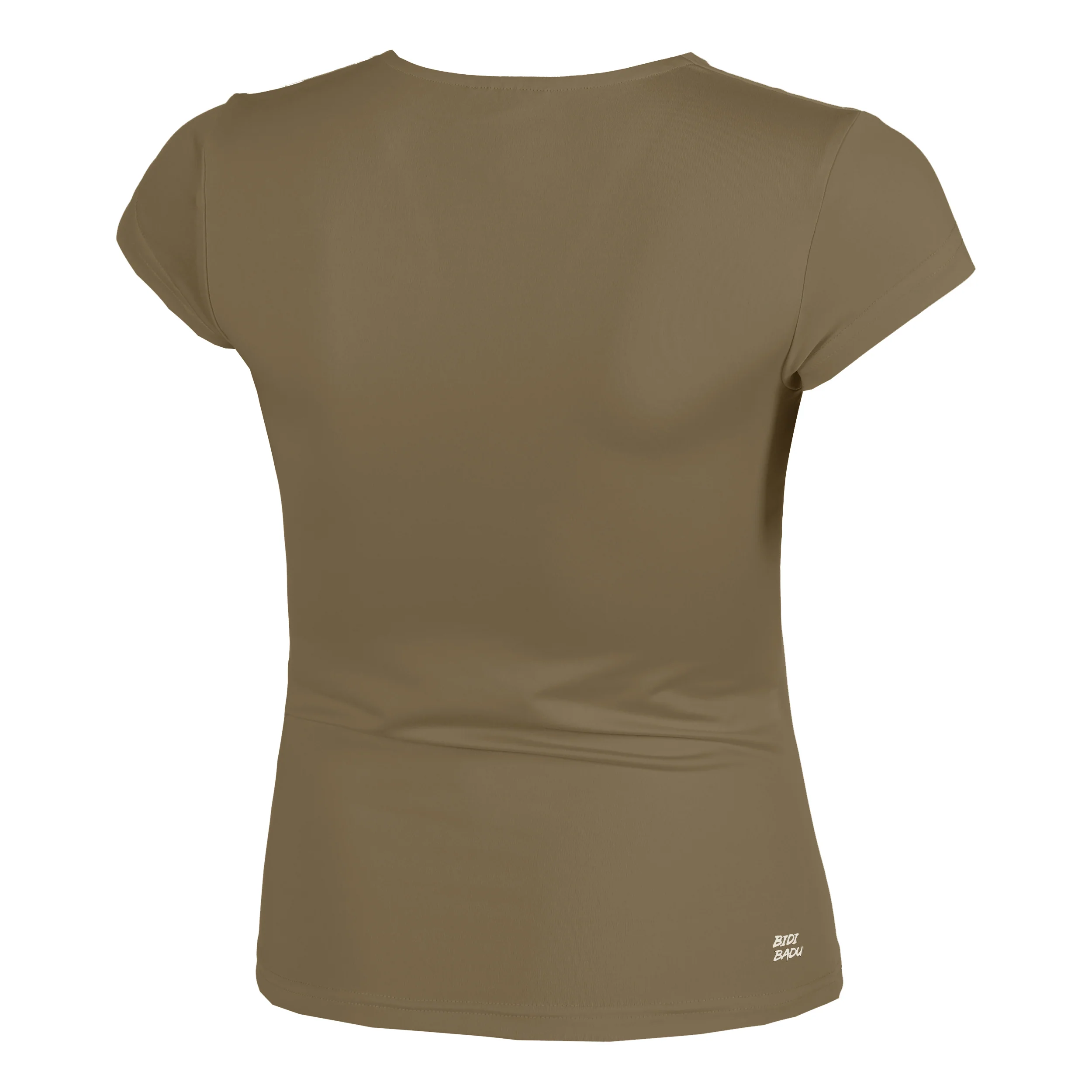 Spectrum V-Neck T-Shirt Damen-Braun - Image 2
