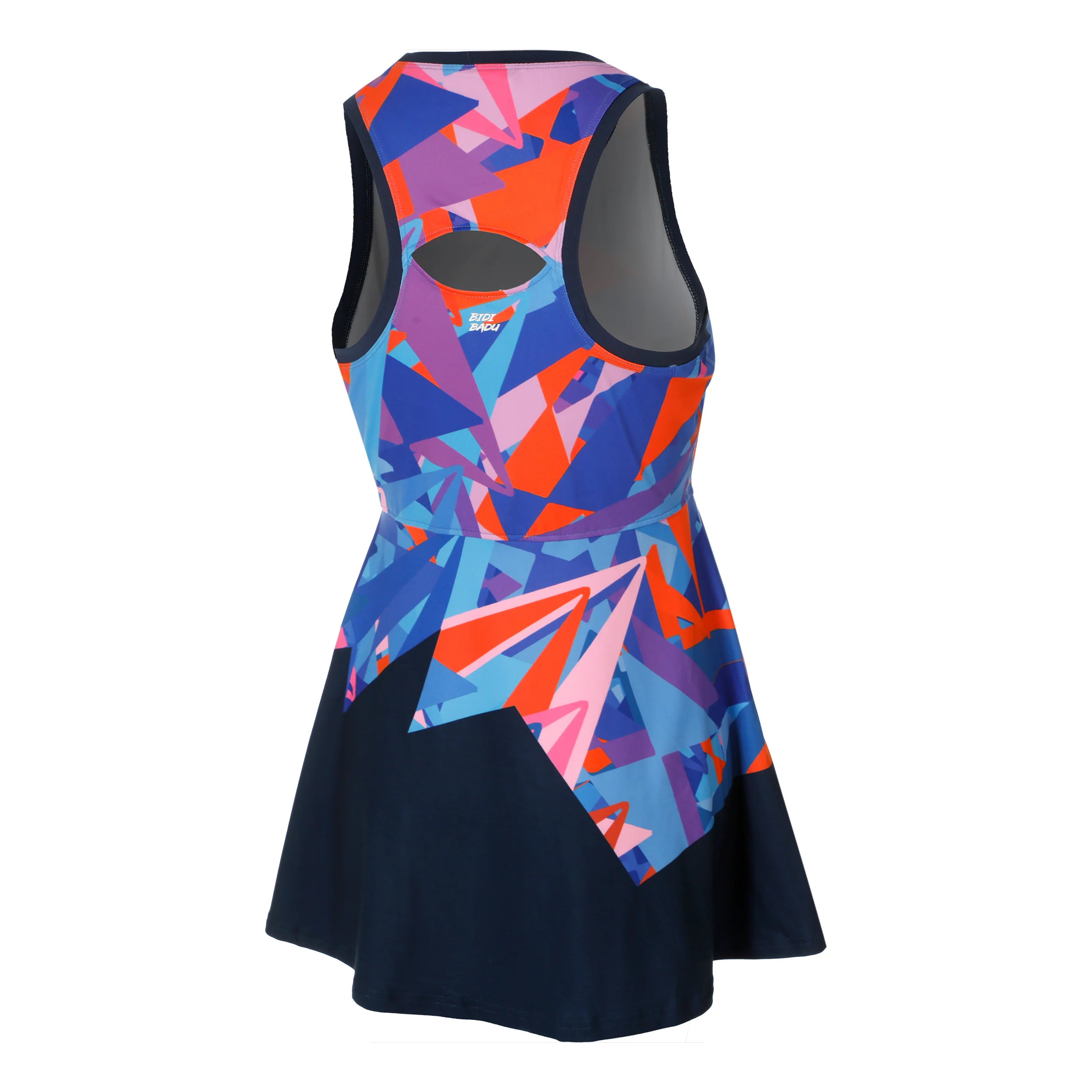 Spike Kleid Damen-Dunkelblau,Mehrfarbig - Image 2