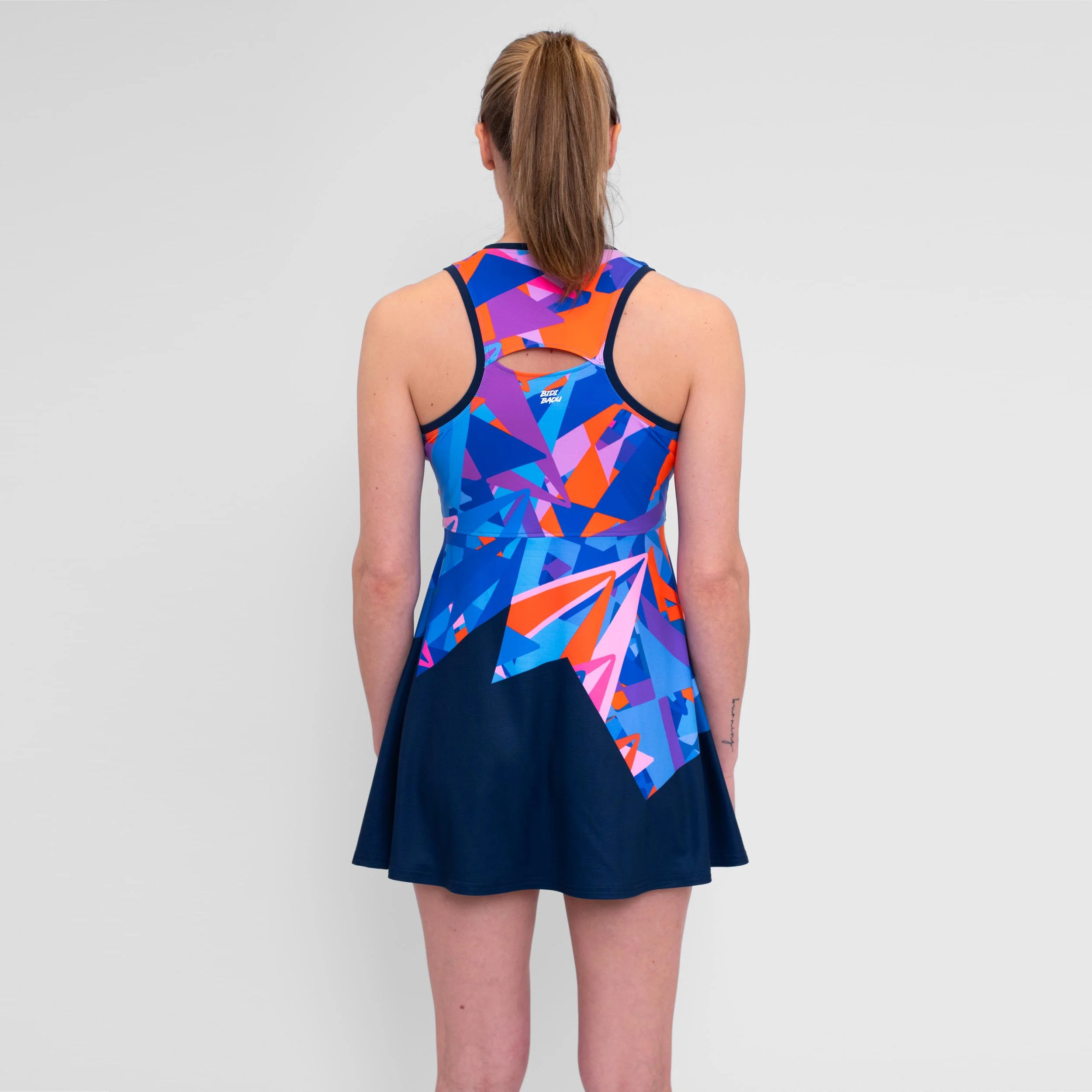 Spike Kleid Damen-Dunkelblau,Mehrfarbig - Image 7