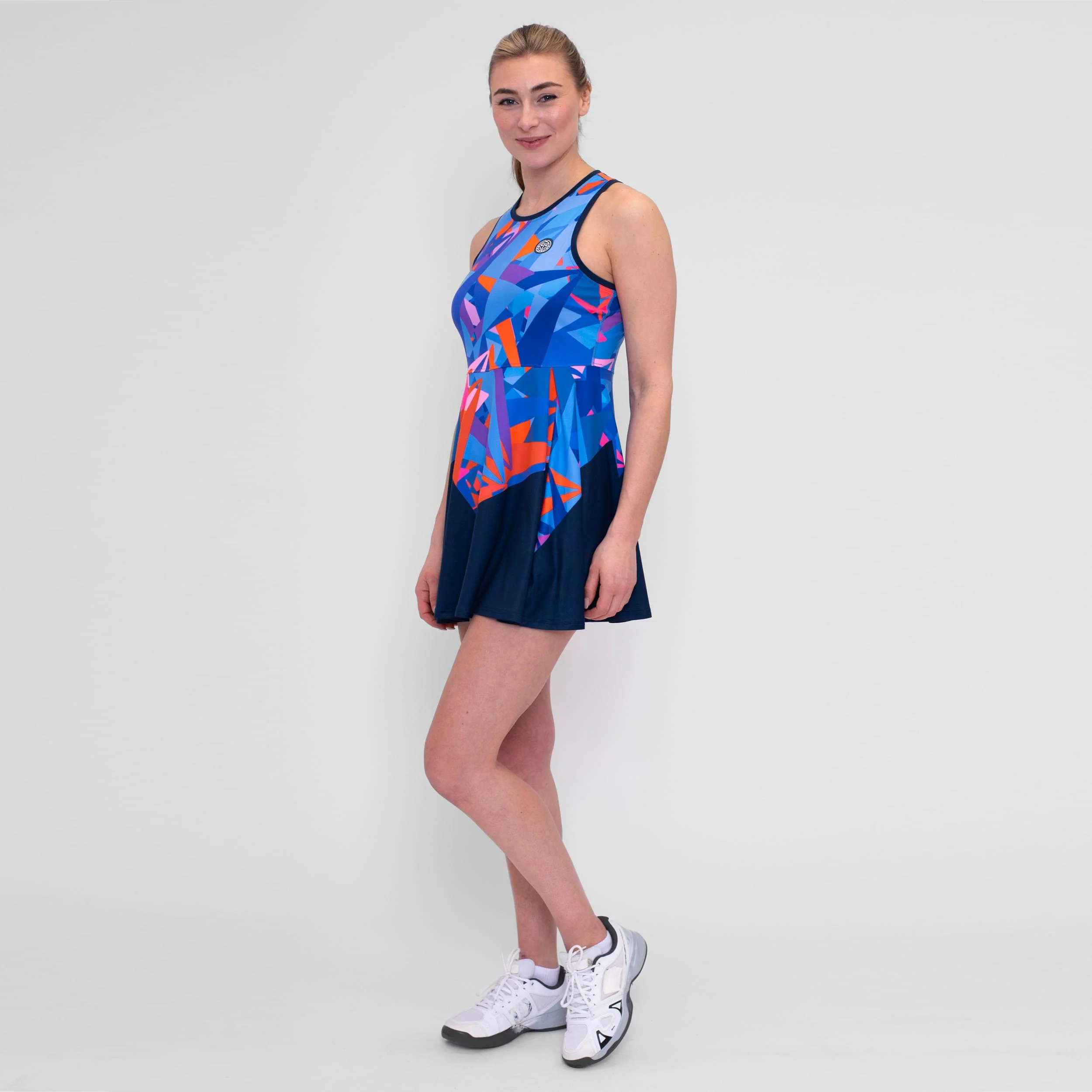 Spike Kleid Damen-Dunkelblau,Mehrfarbig - Image 8
