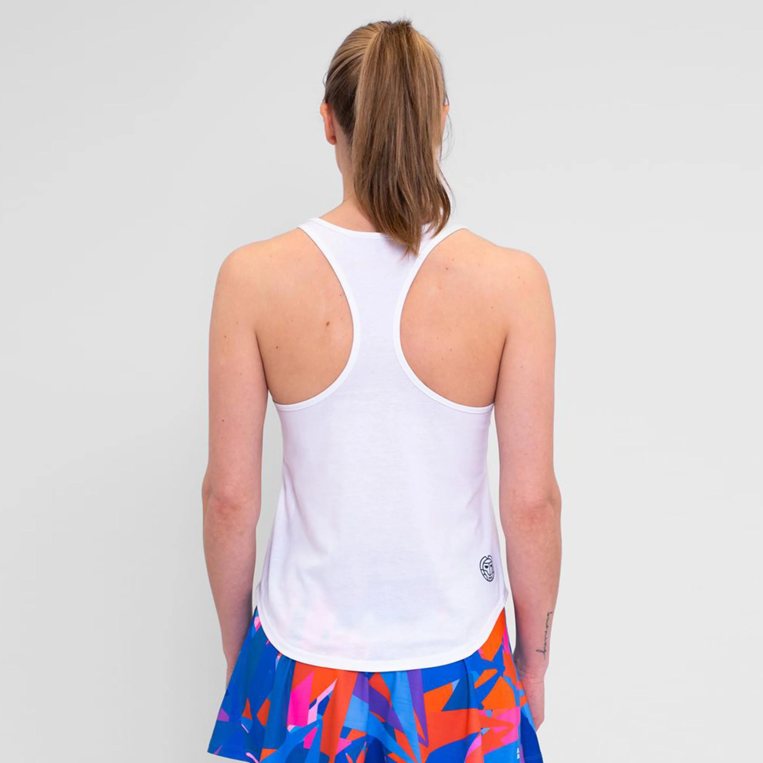 Spike Logo Chill Tank-Top Damen-Weiß - Image 4