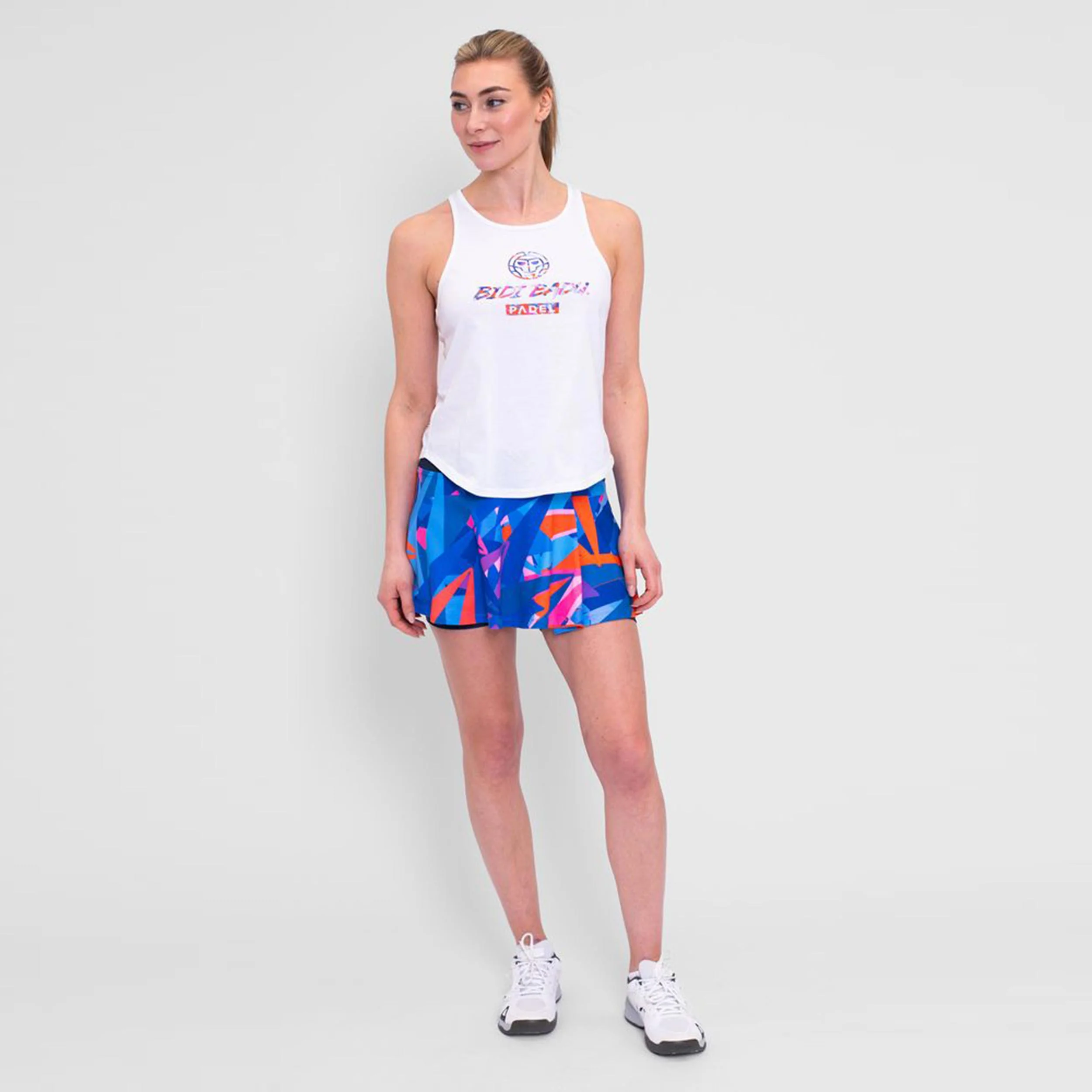 Spike Logo Chill Tank-Top Damen-Weiß - Image 5