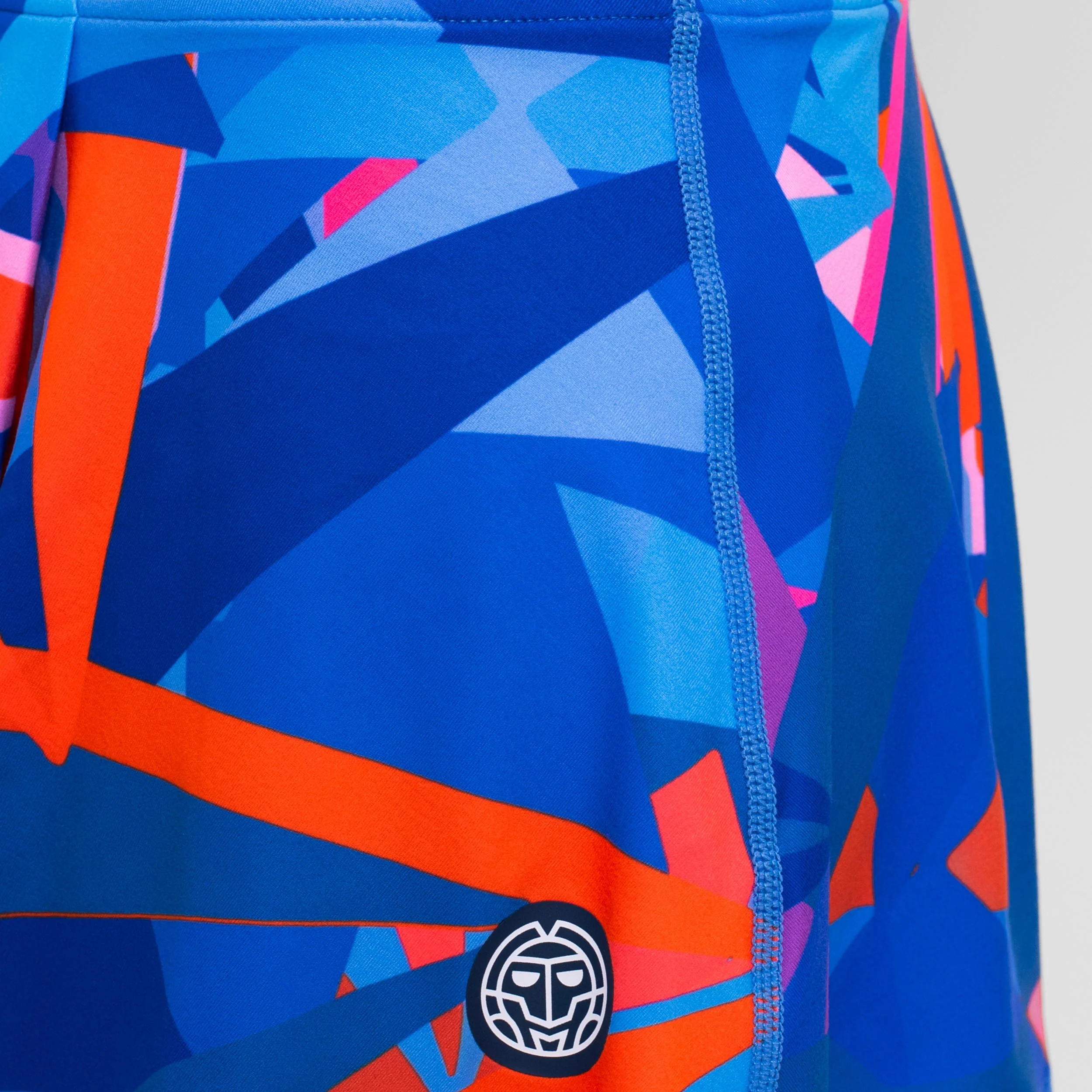Spike Printed Wavy Rock Damen-Dunkelblau,Blau - Image 11