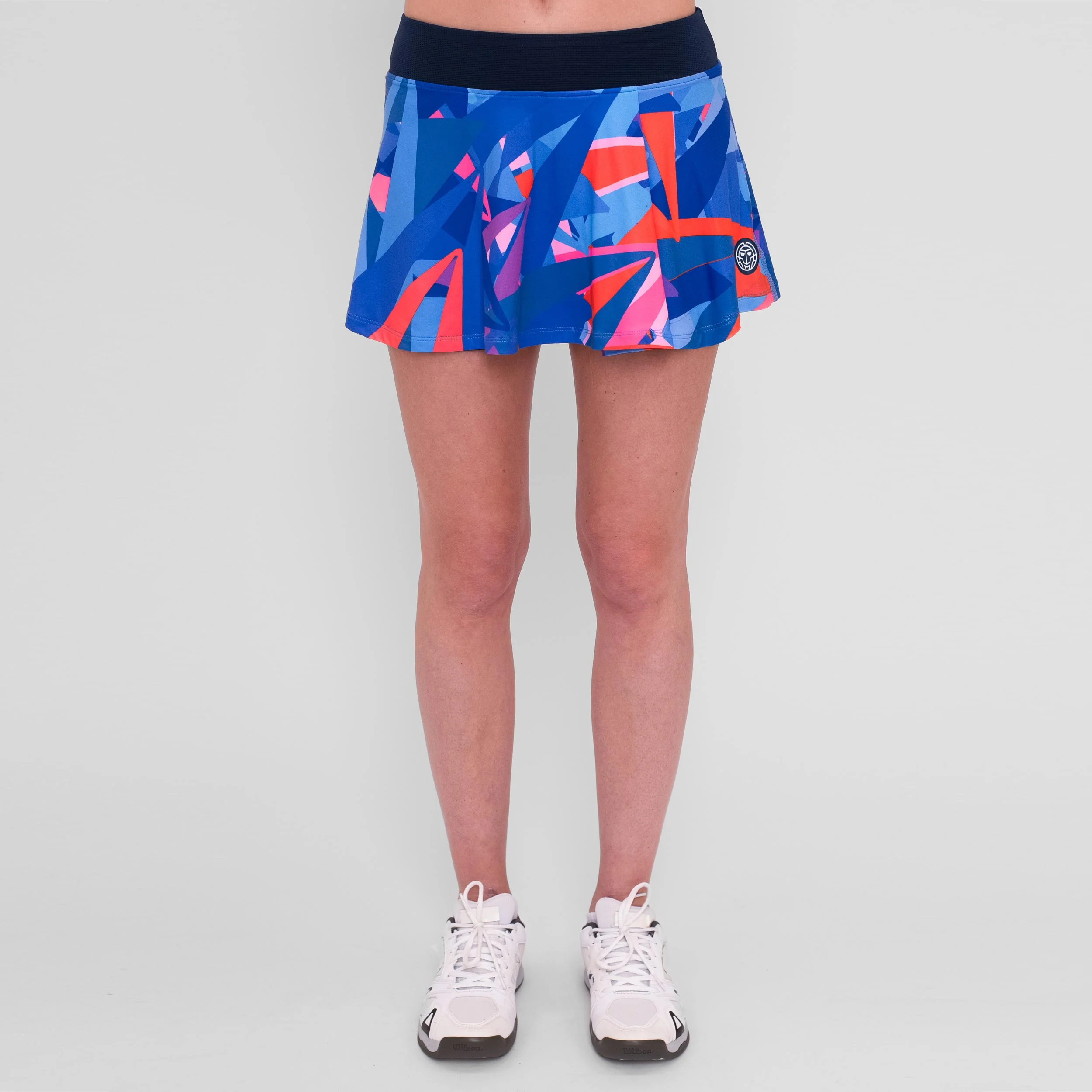 Spike Printed Wavy Rock Damen-Dunkelblau,Blau - Image 5