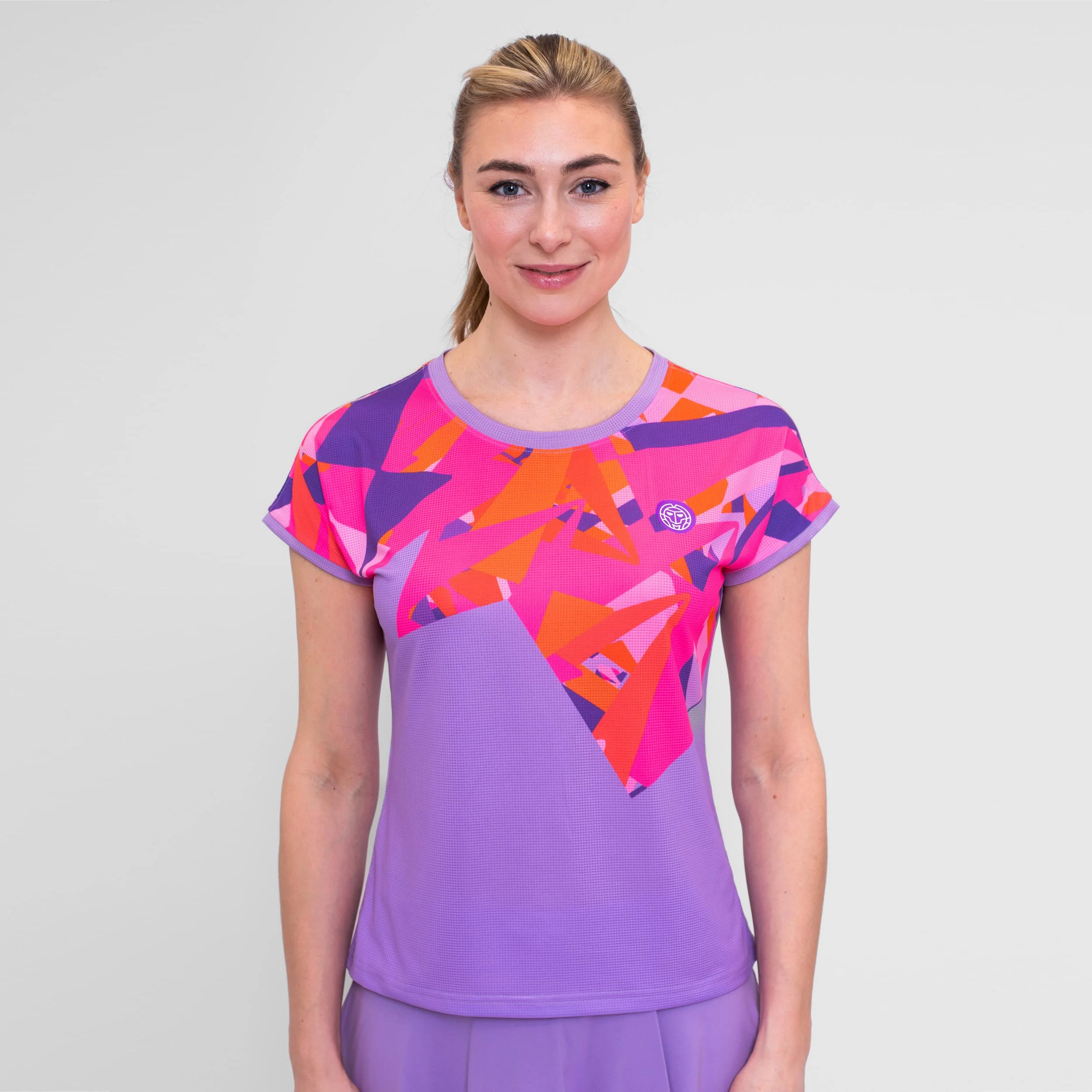 Spike T-Shirt Damen-Dunkelblau,Mehrfarbig - Image 5