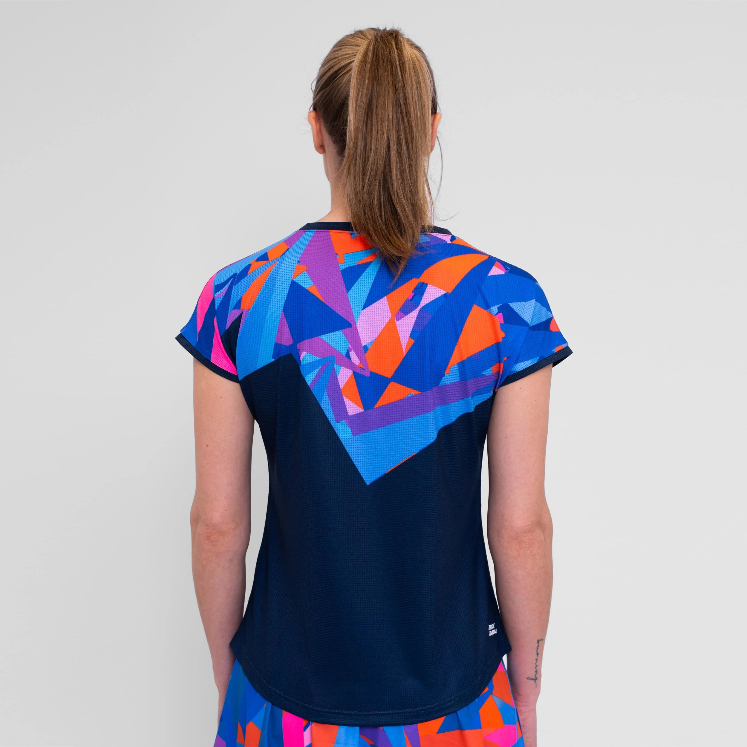 Spike T-Shirt Damen-Dunkelblau,Mehrfarbig - Image 6