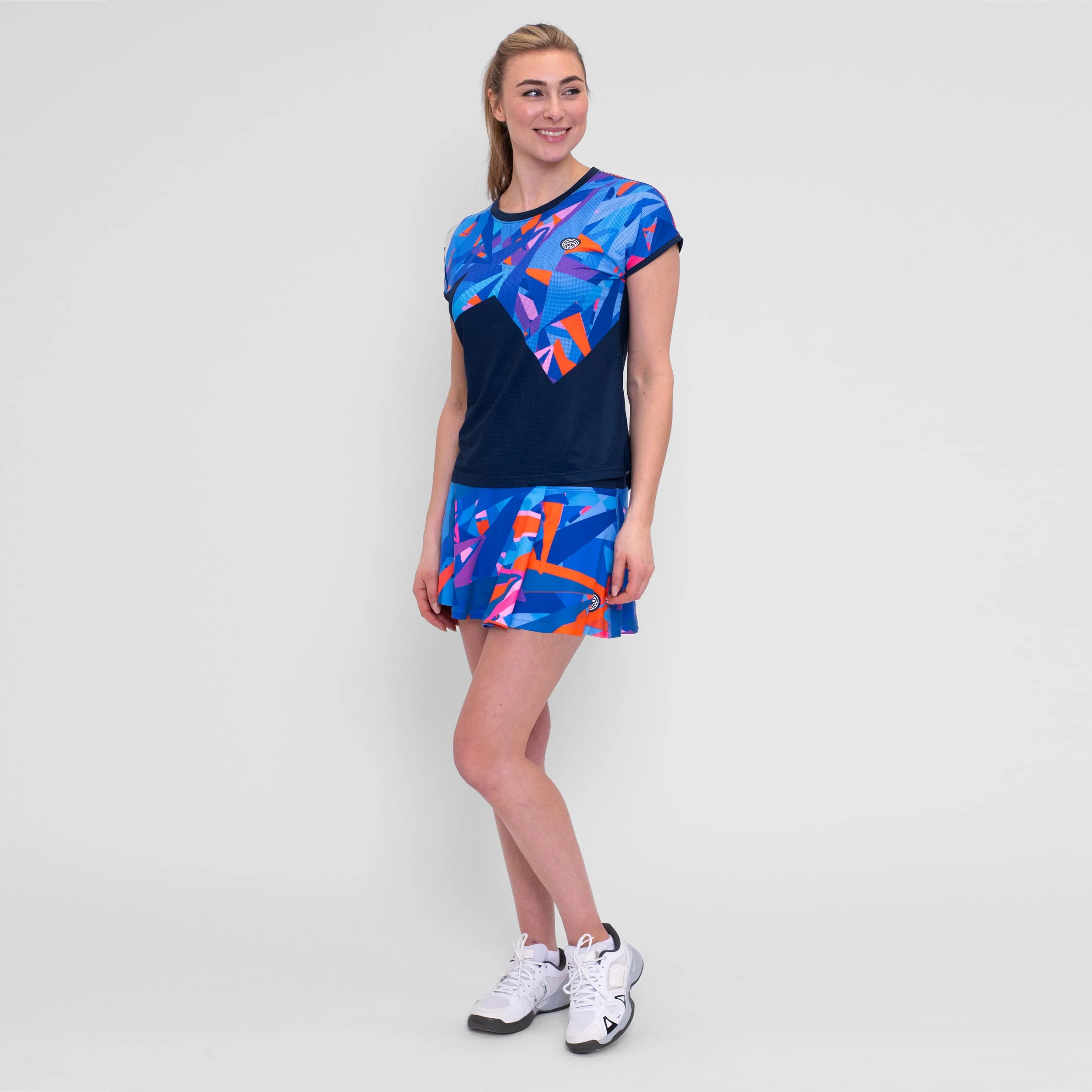 Spike T-Shirt Damen-Dunkelblau,Mehrfarbig - Image 8