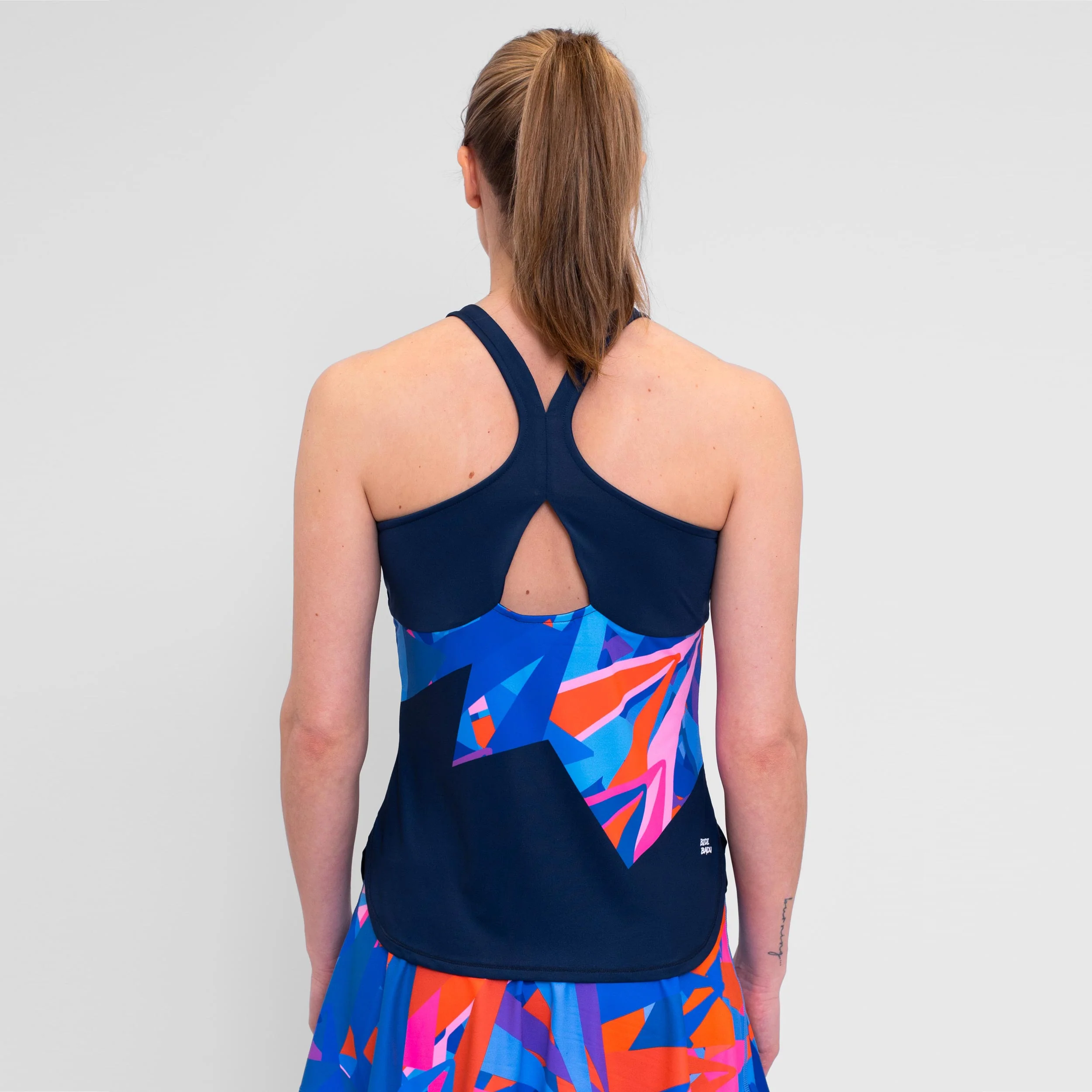 Spike Tank-Top Damen-Dunkelblau,Mehrfarbig - Image 6