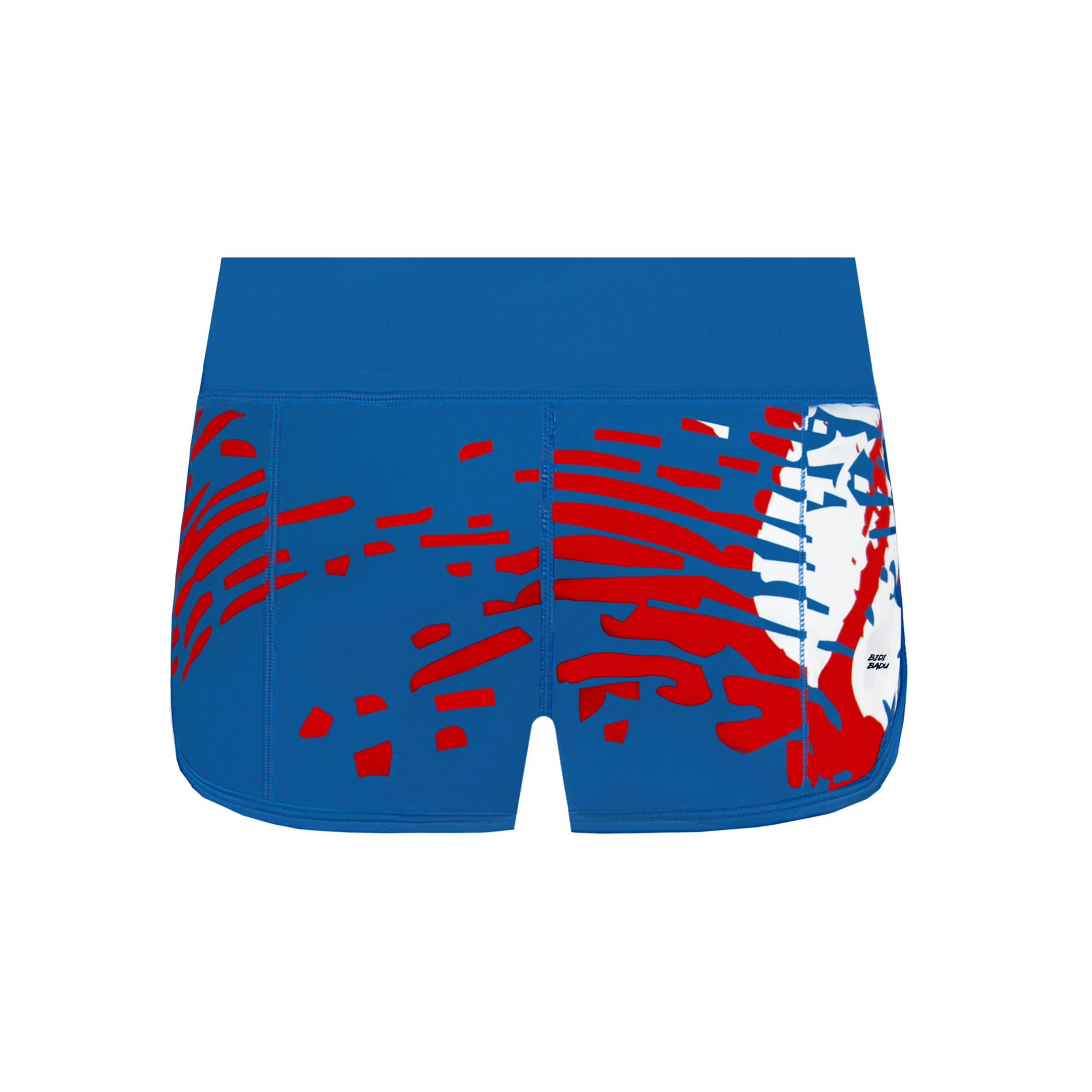 Sua Tech 2in1 Shorts Damen-Blau,Weiß - Image 3