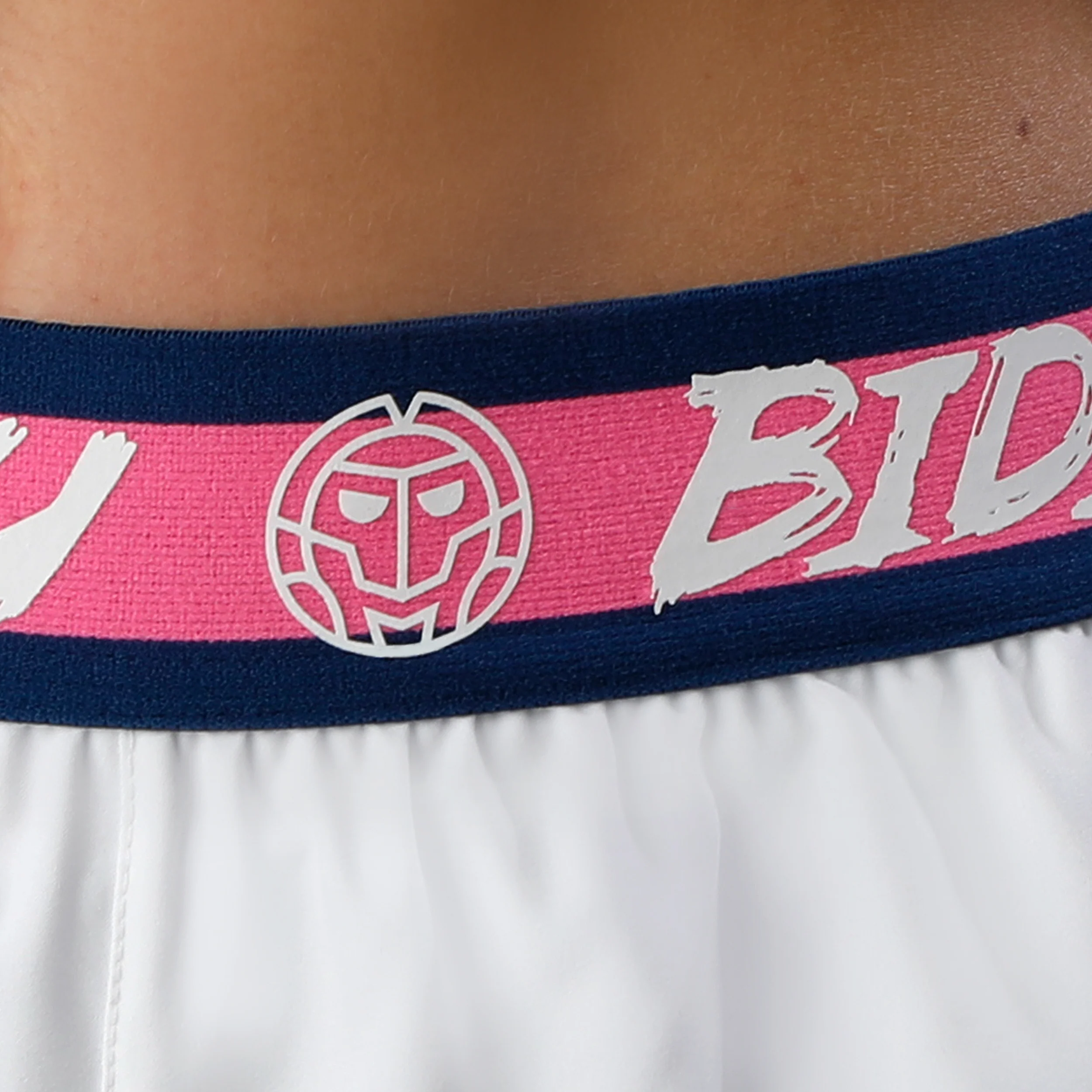 Tiida Tech 2in1 Shorts Damen-Weiß,Pink - Image 4