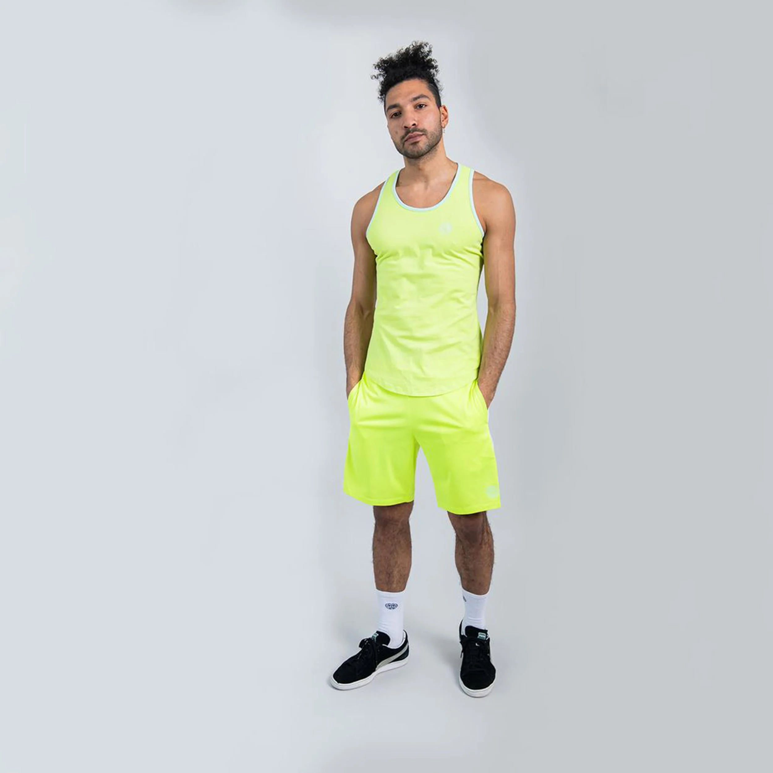 Trapezius Maximus Move Tank-Top Herren-Neongelb - Image 3