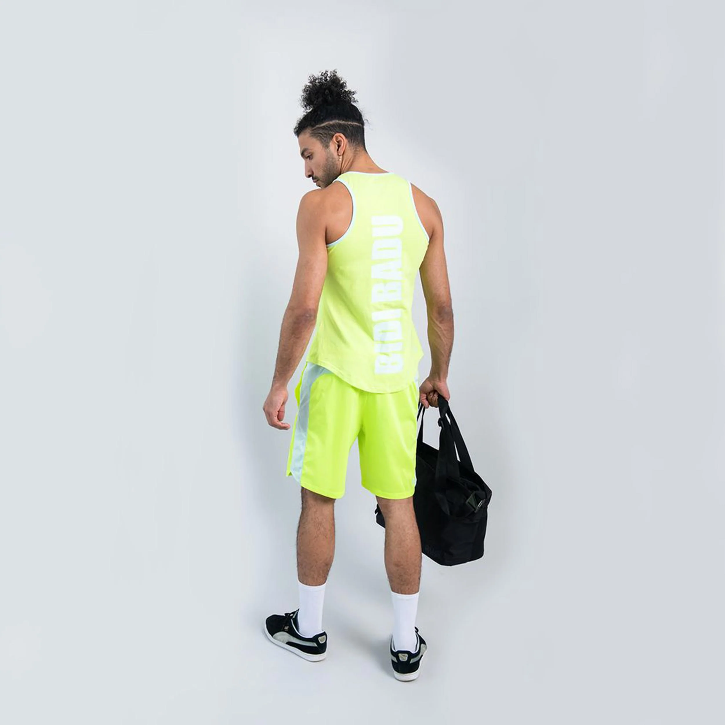 Trapezius Maximus Move Tank-Top Herren-Neongelb - Image 4