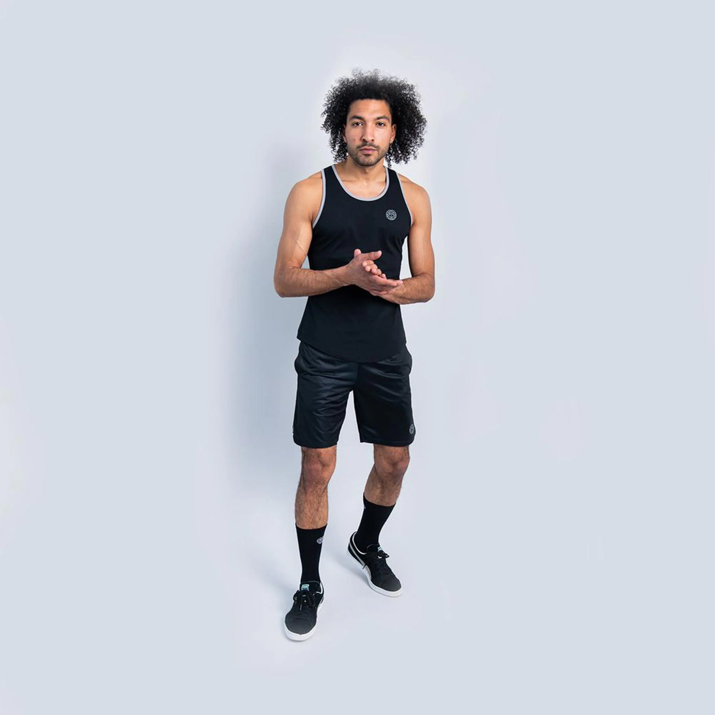 Trapezius Maximus Move Tank-Top Herren-Schwarz - Image 3