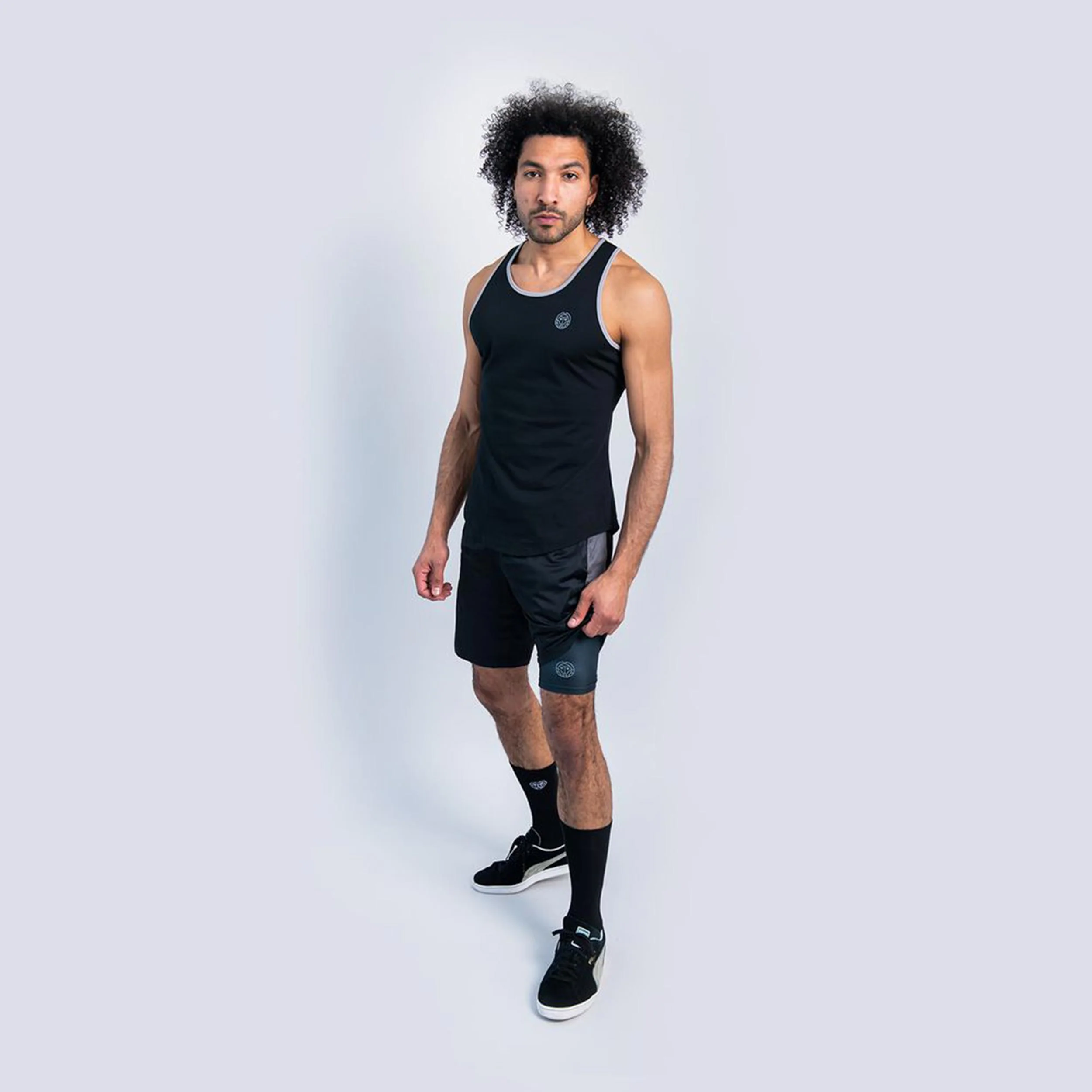 Trapezius Maximus Move Tank-Top Herren-Schwarz - Image 5