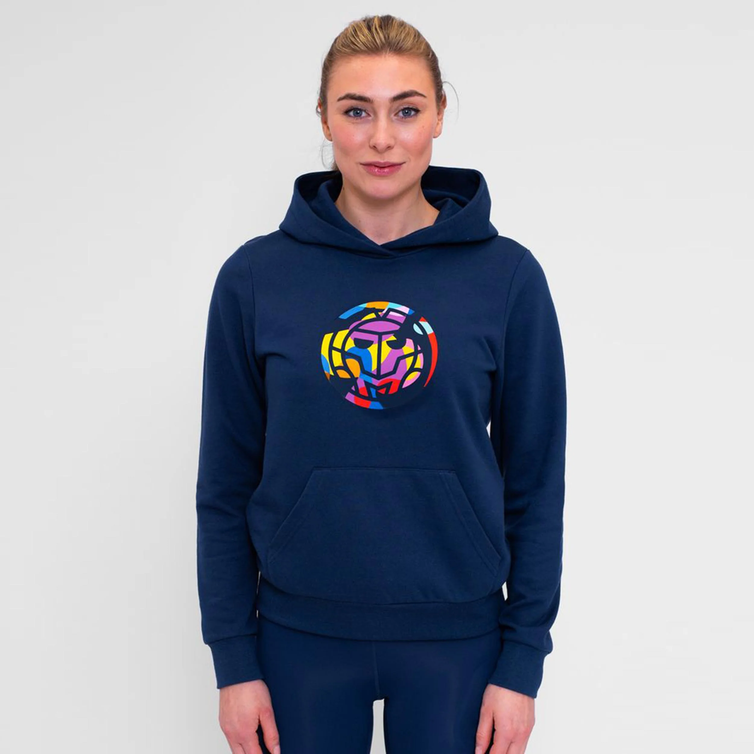 Twiggy Chill Hoody Damen-Dunkelblau,Mehrfarbig