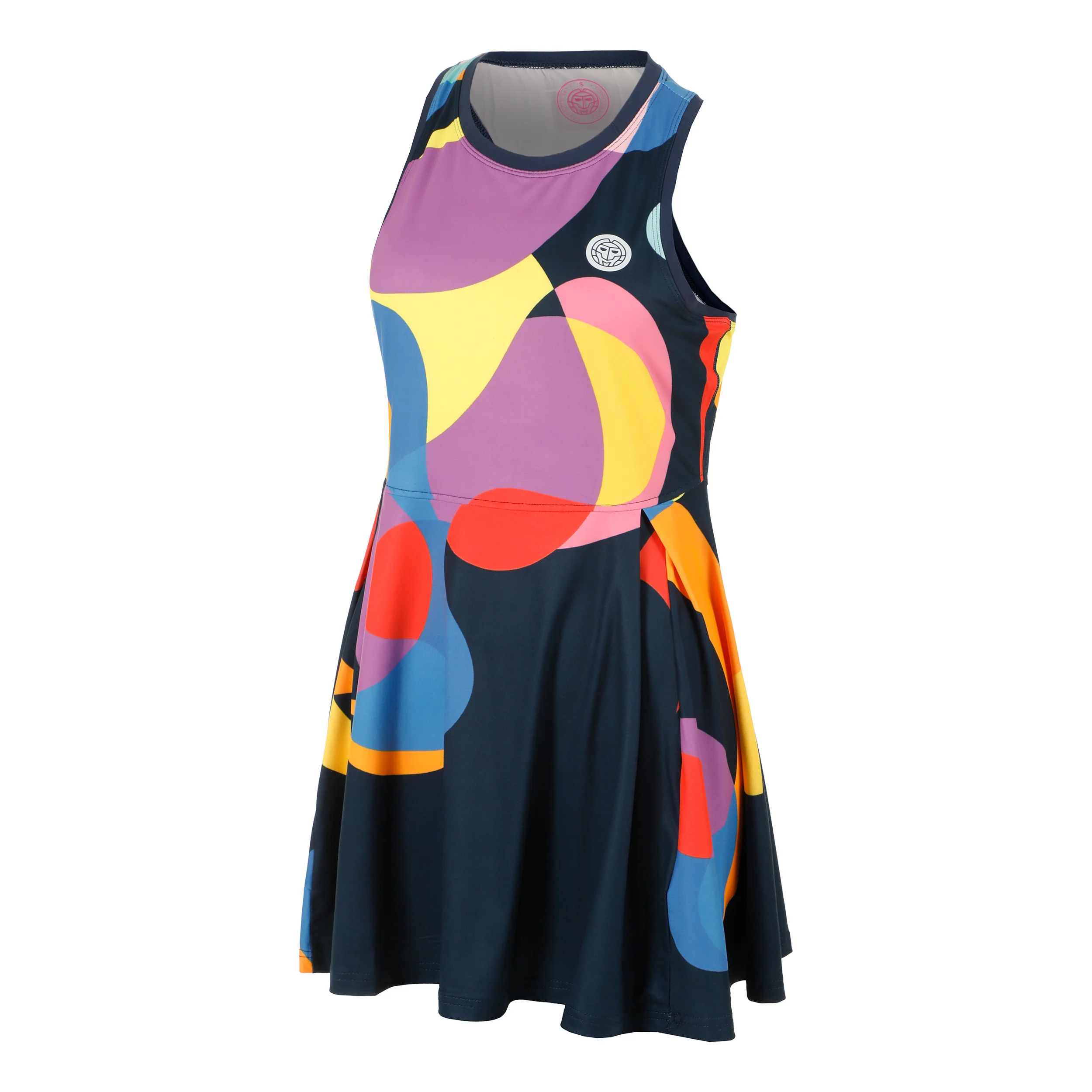 Twiggy Kleid Damen-Dunkelblau,Mehrfarbig