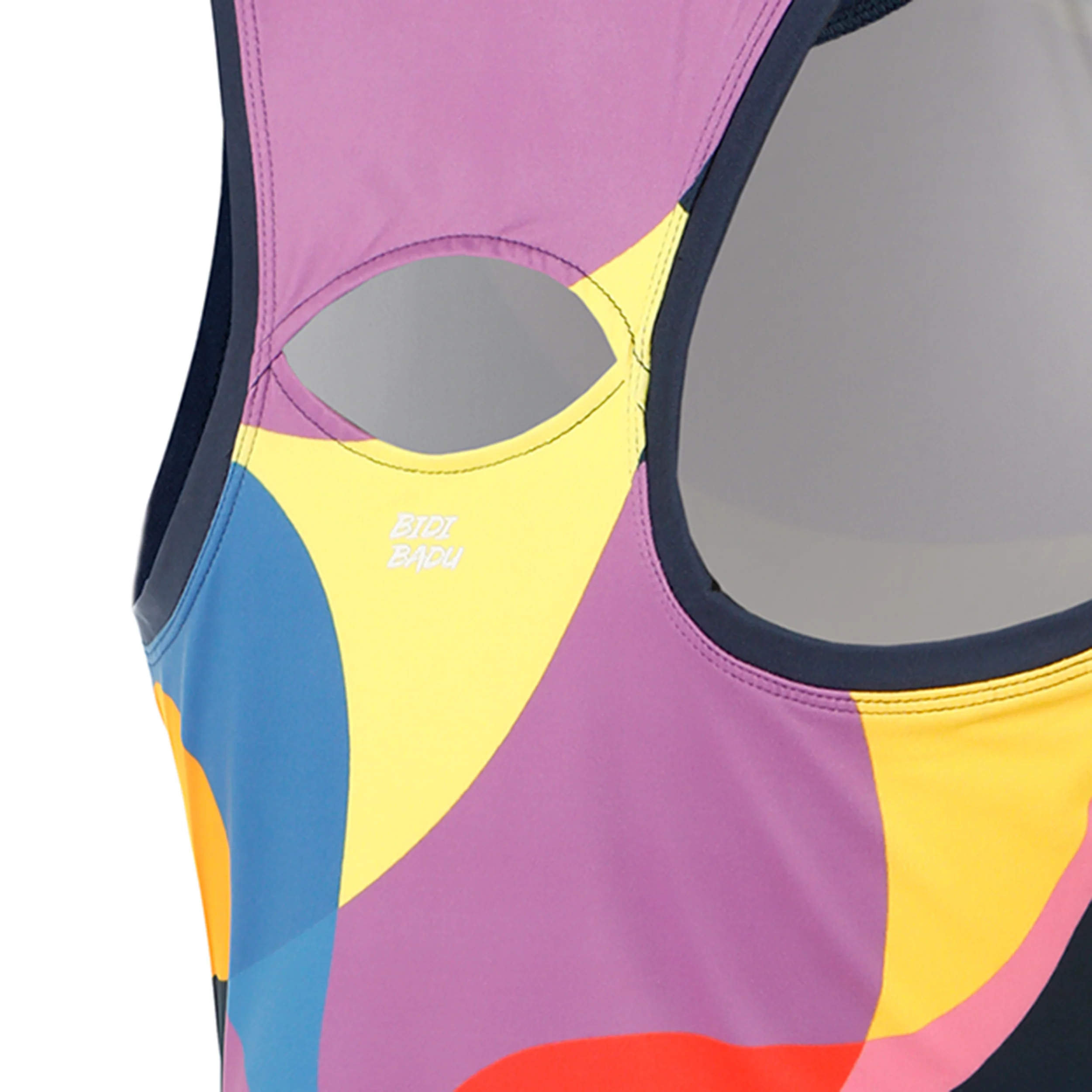 Twiggy Kleid Damen-Dunkelblau,Mehrfarbig - Image 4