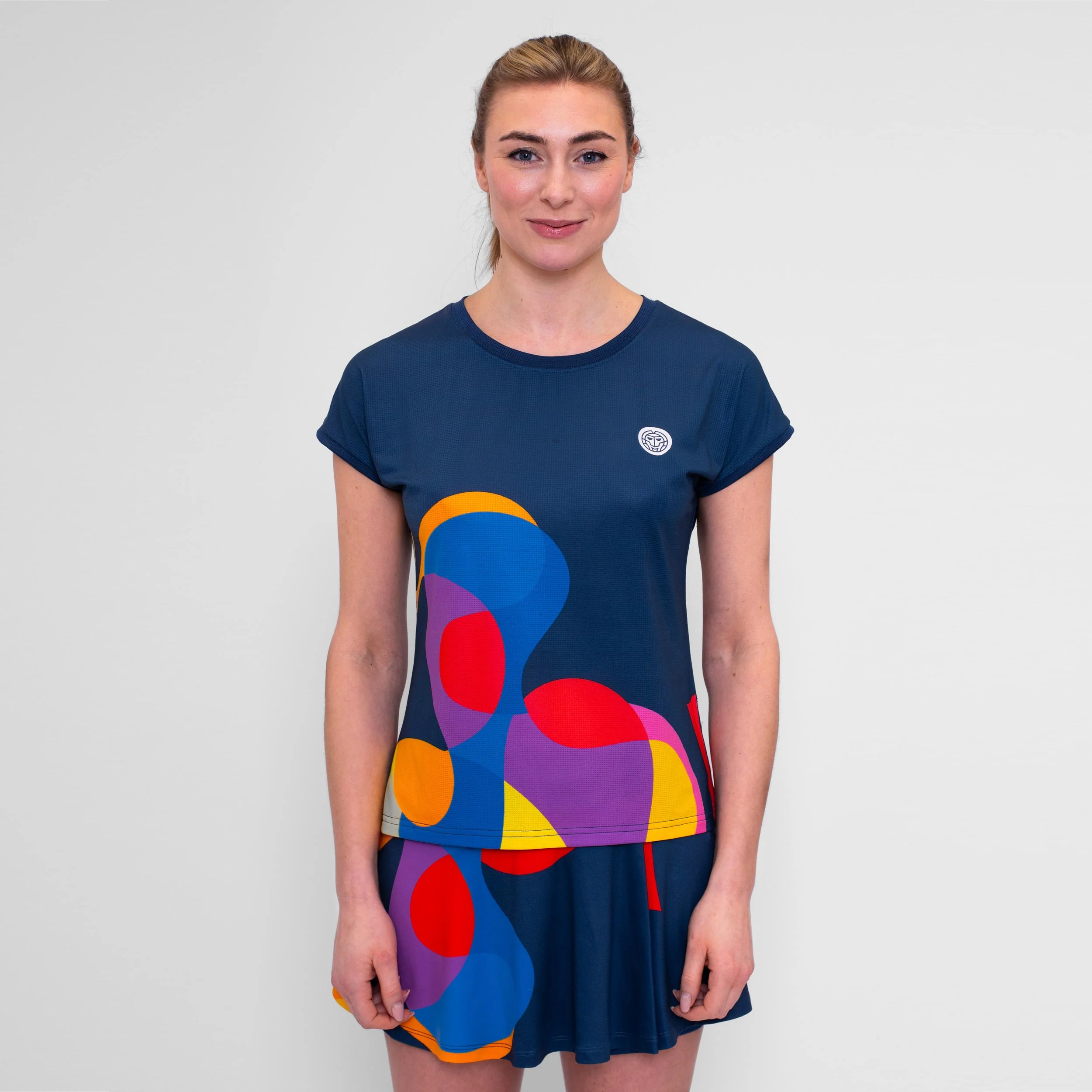 Twiggy T-Shirt Damen-Dunkelblau,Mehrfarbig - Image 6