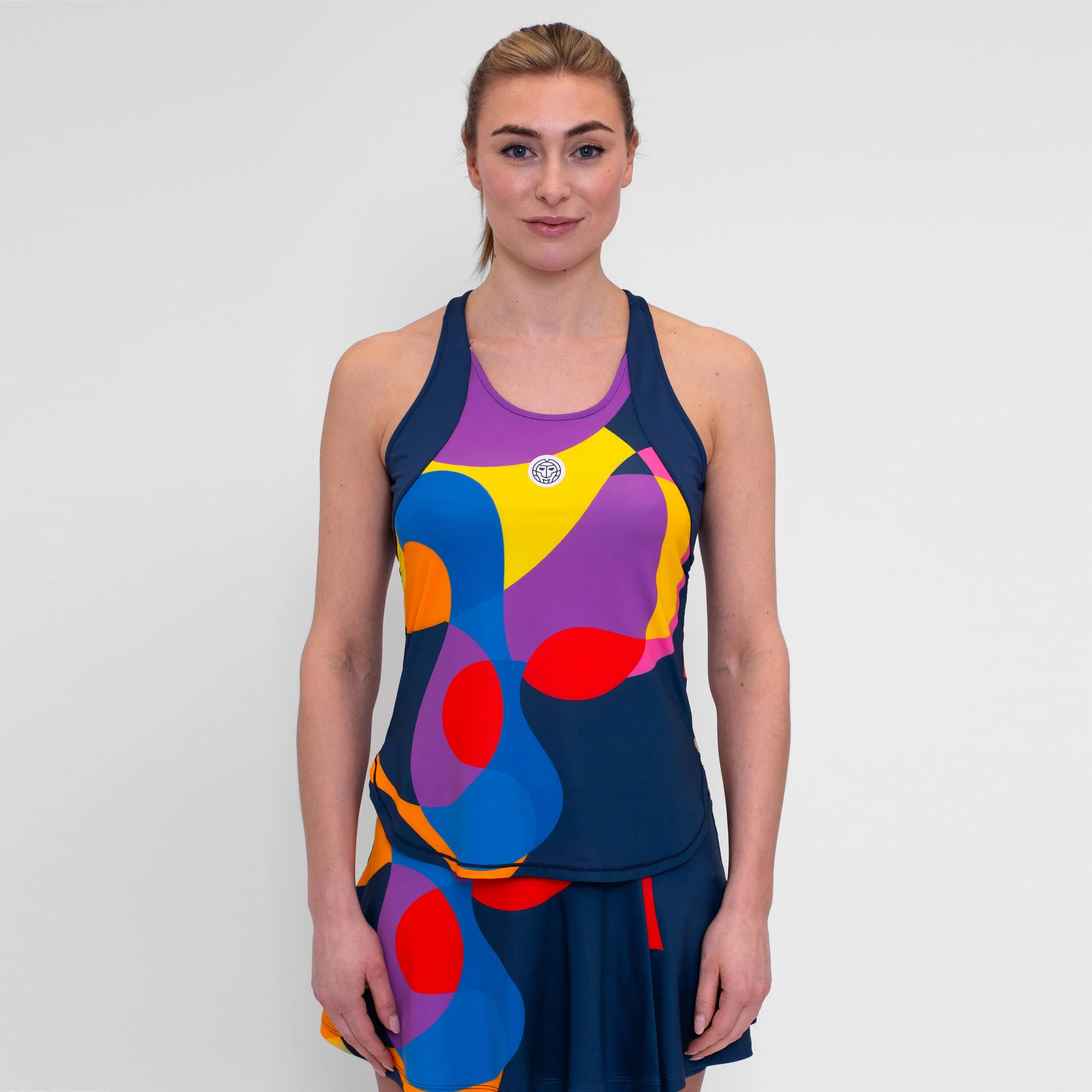 Twiggy Tank-Top Damen-Dunkelblau,Mehrfarbig - Image 6
