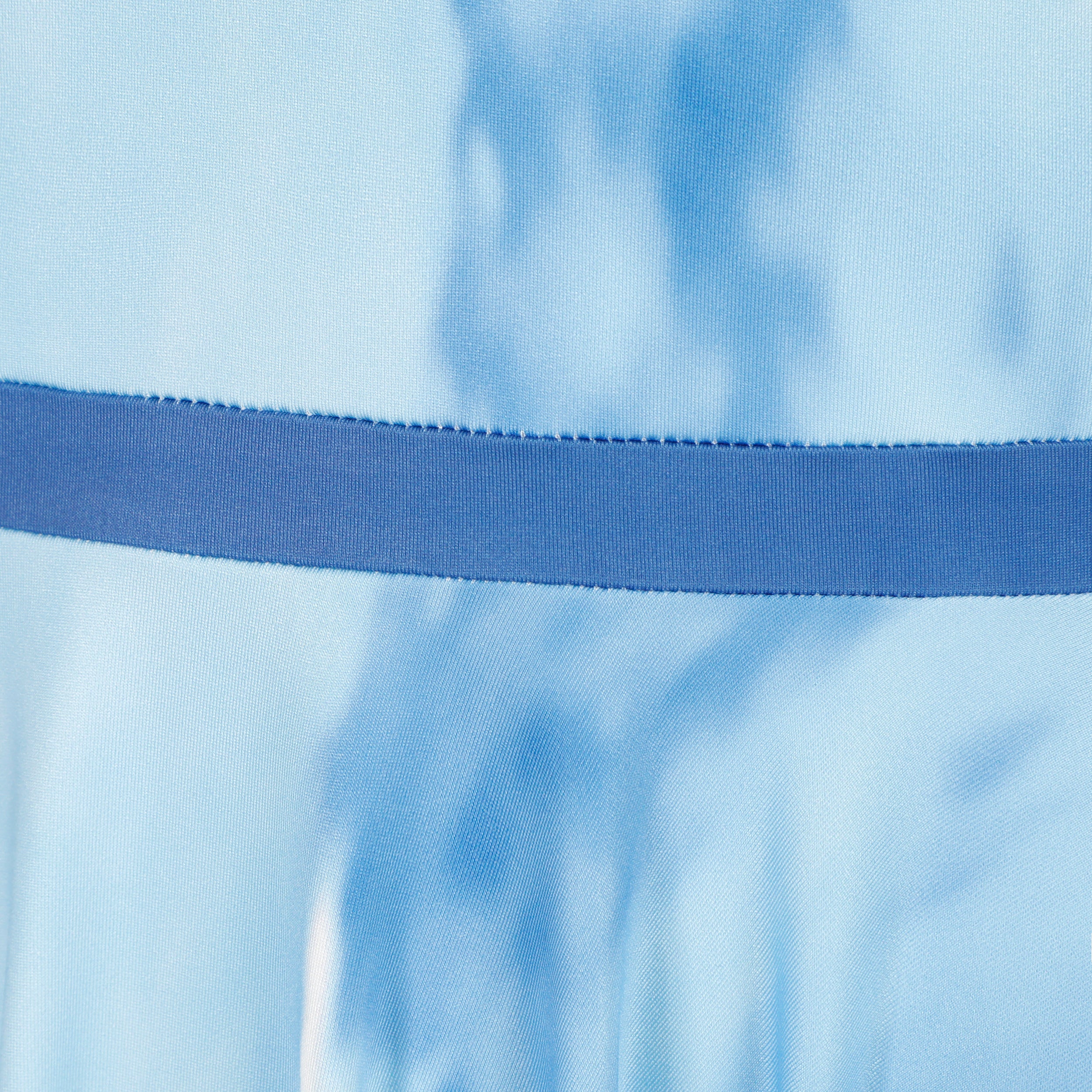 Watercolour Kleid Damen-Weiß,Blau - Image 4