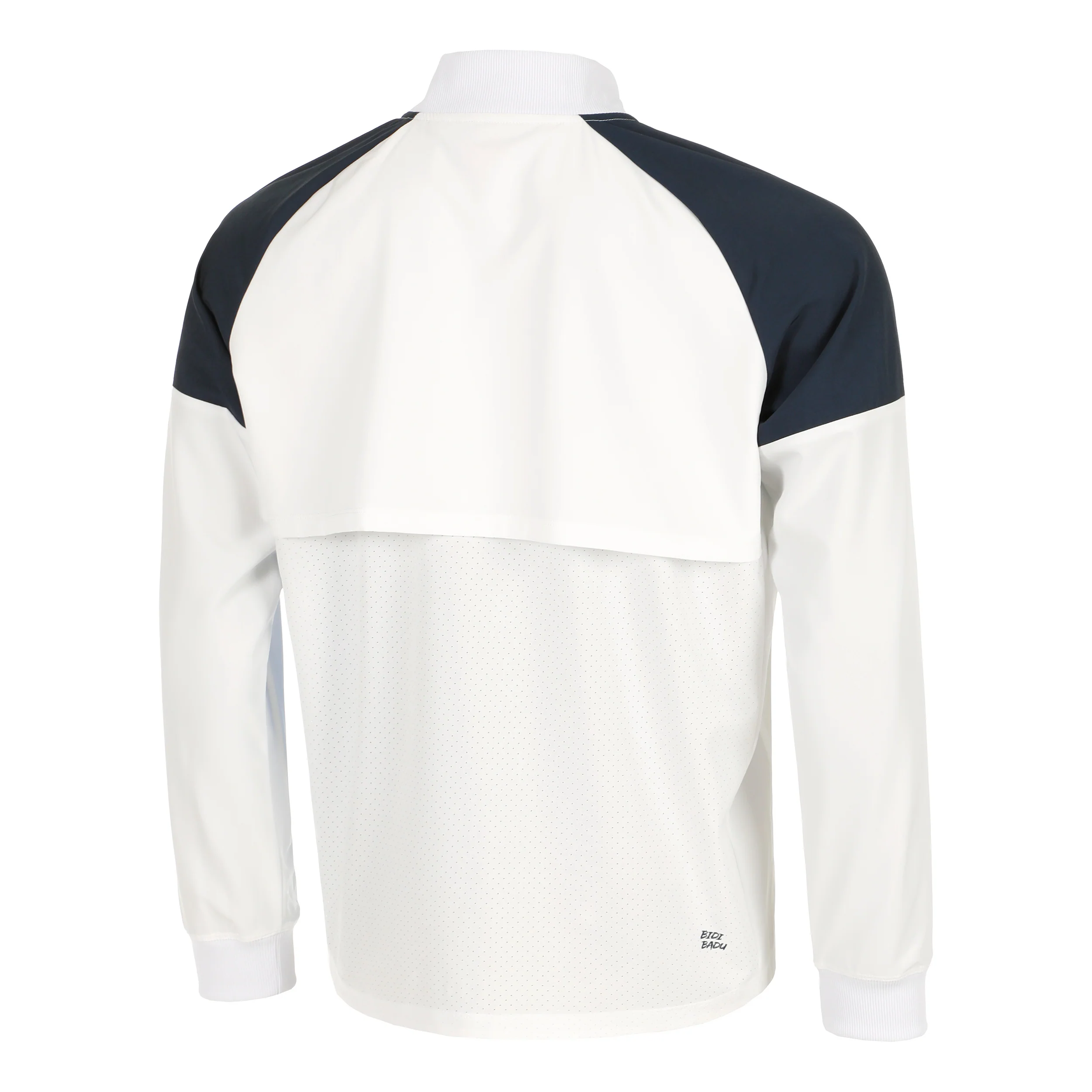 Watercolour Printed Trainingsjacke Herren-Weiß,Blau - Image 2