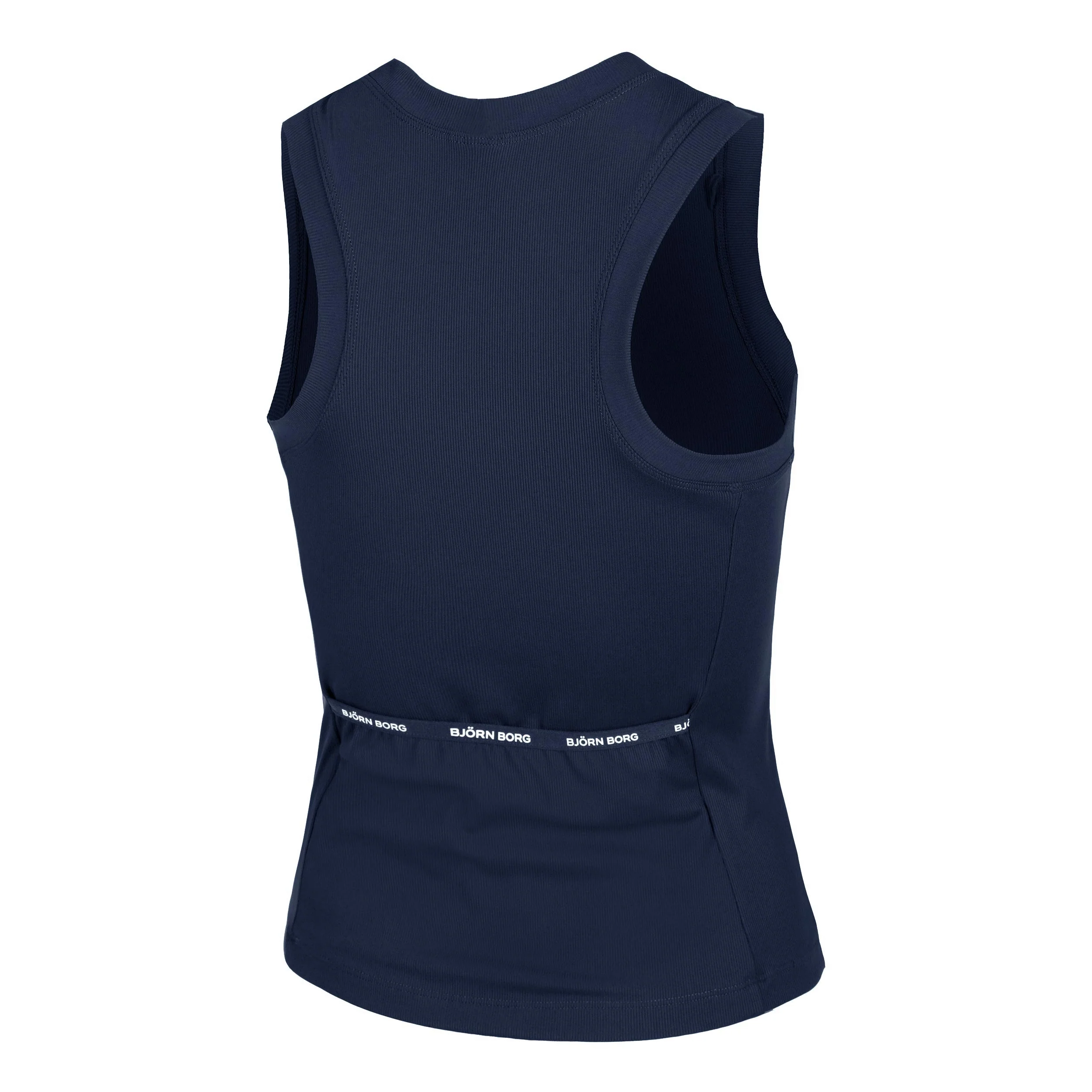 Ace Pocket Ribbed Tank-Top Damen - dunkelblau - Image 2