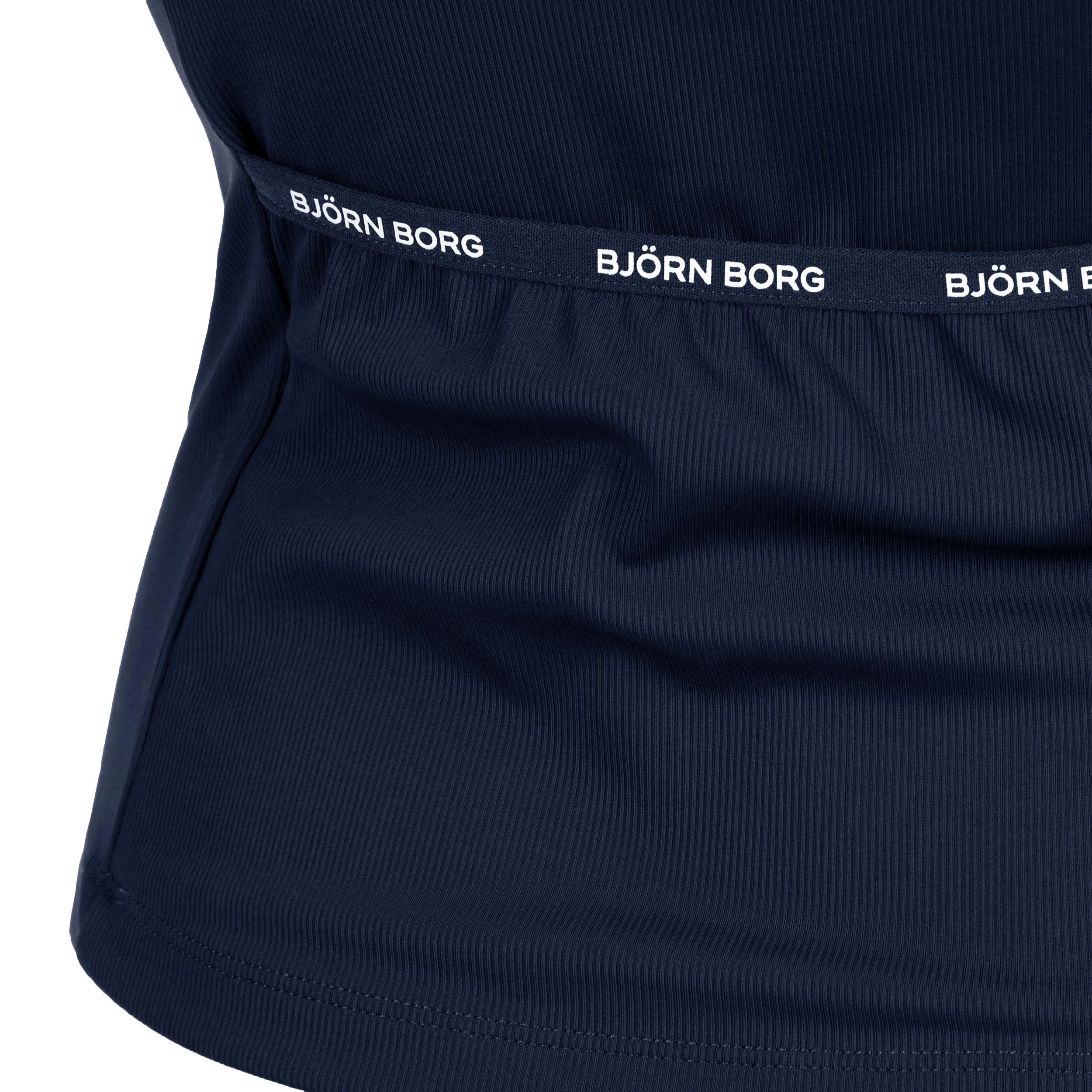 Ace Pocket Ribbed Tank-Top Damen - dunkelblau - Image 4
