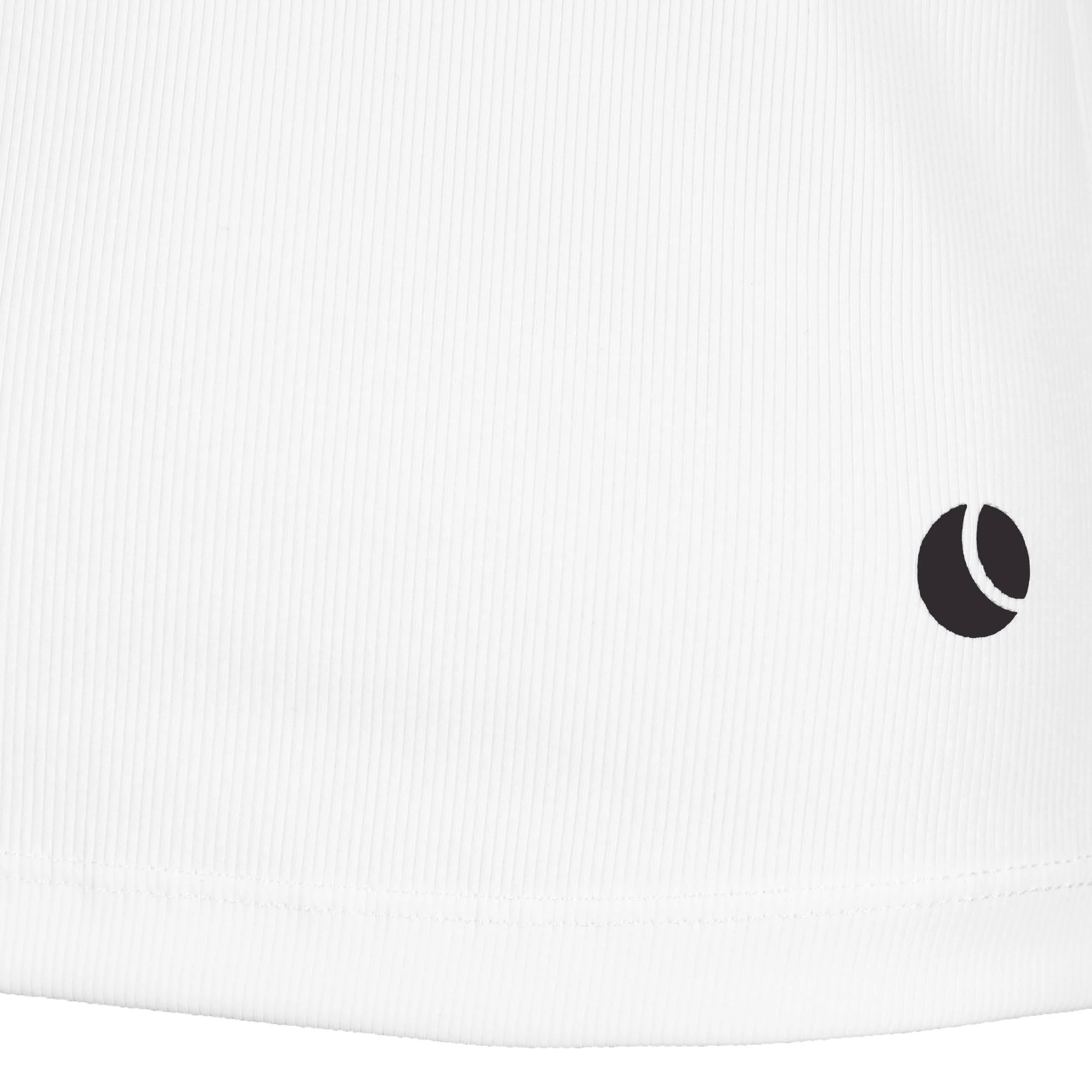 Ace Pocket Ribbed Tank-Top Damen - weiß - Image 3