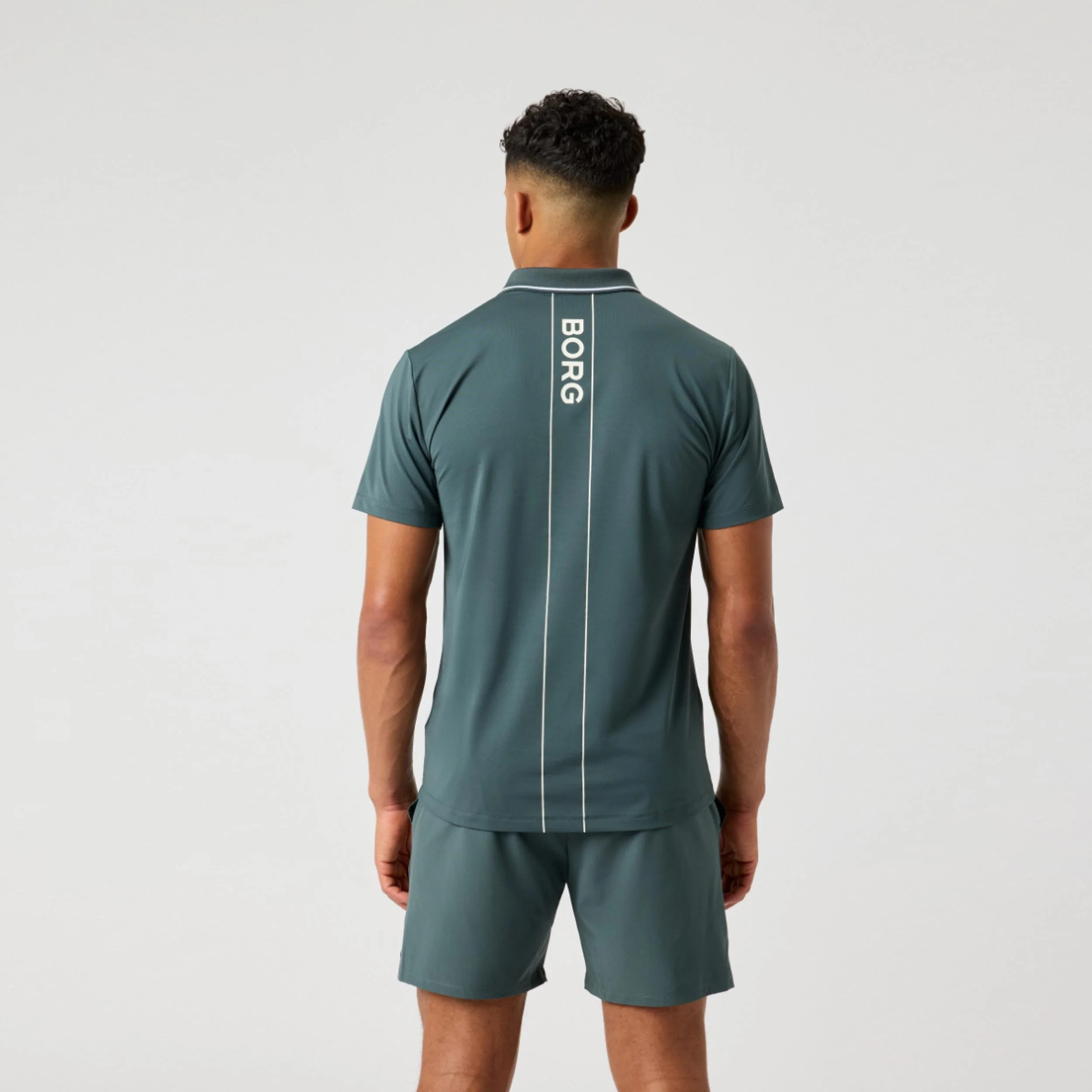 Ace Polo Herren - dunkelgrün - Image 2
