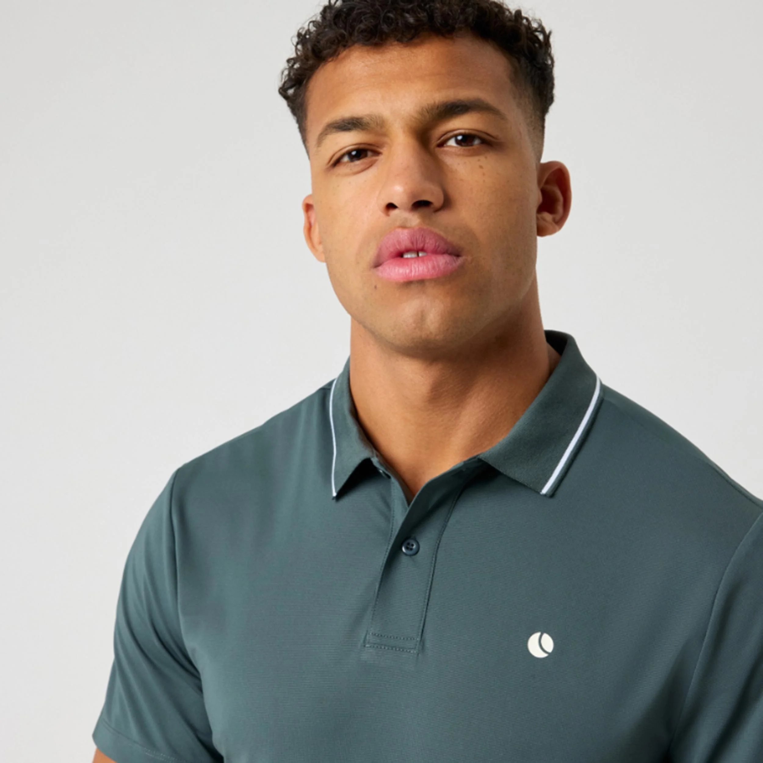 Ace Polo Herren - dunkelgrün - Image 3