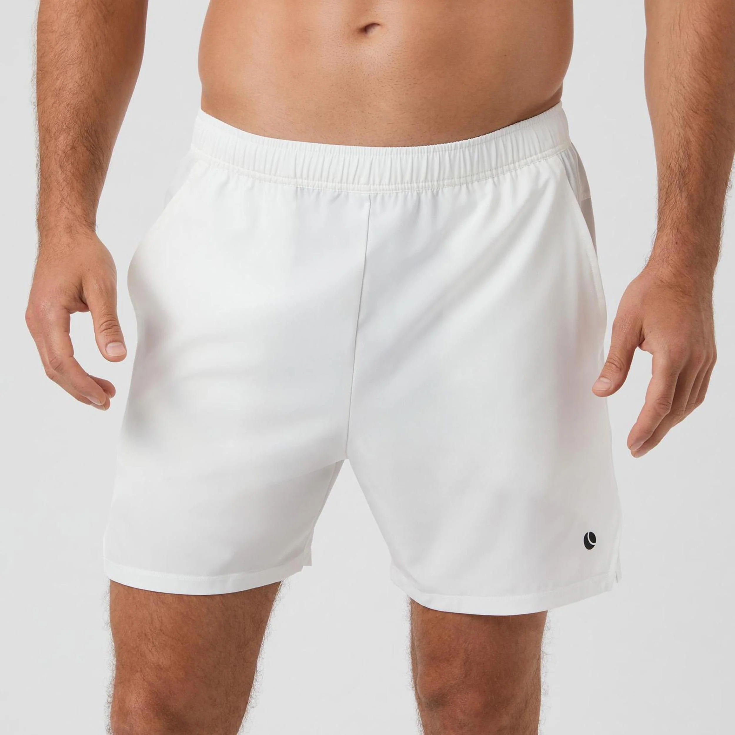 Ace Racquet Shorts Herren-Weiß