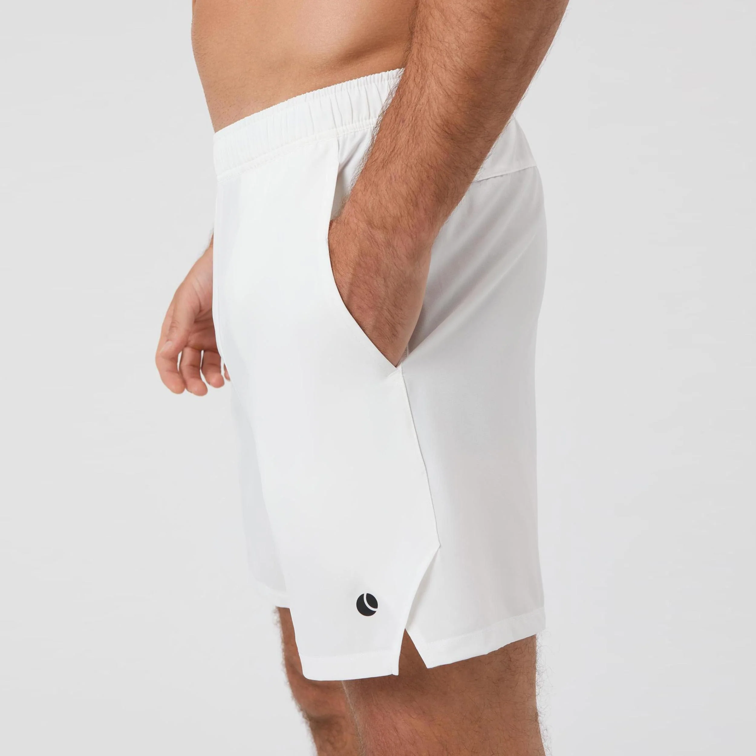 Ace Racquet Shorts Herren-Weiß - Image 3