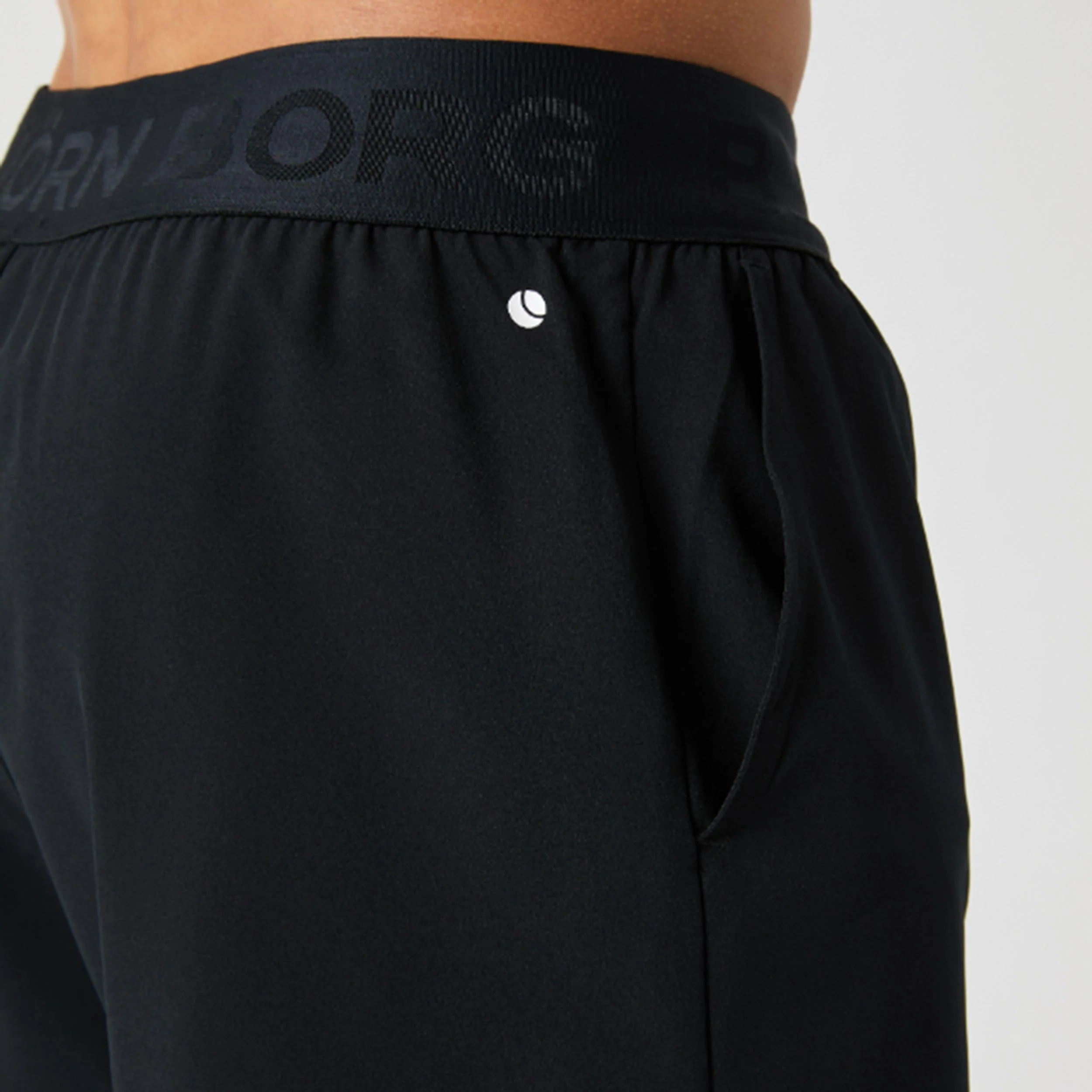 Borg 2 In 1 Shorts Herren - schwarz - Image 4
